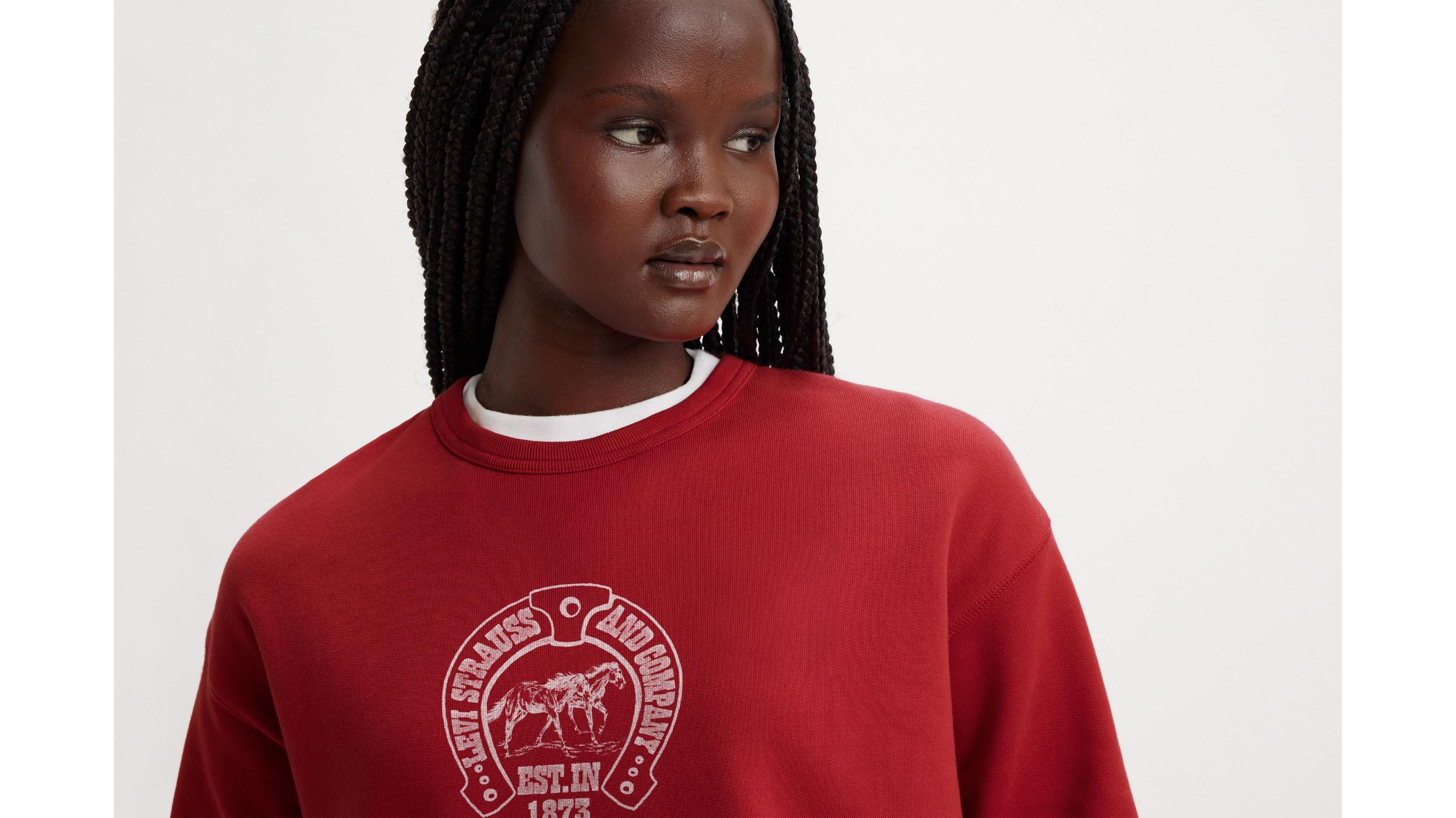 Graphic Heritage Crewneck Sweatshirt Product Image