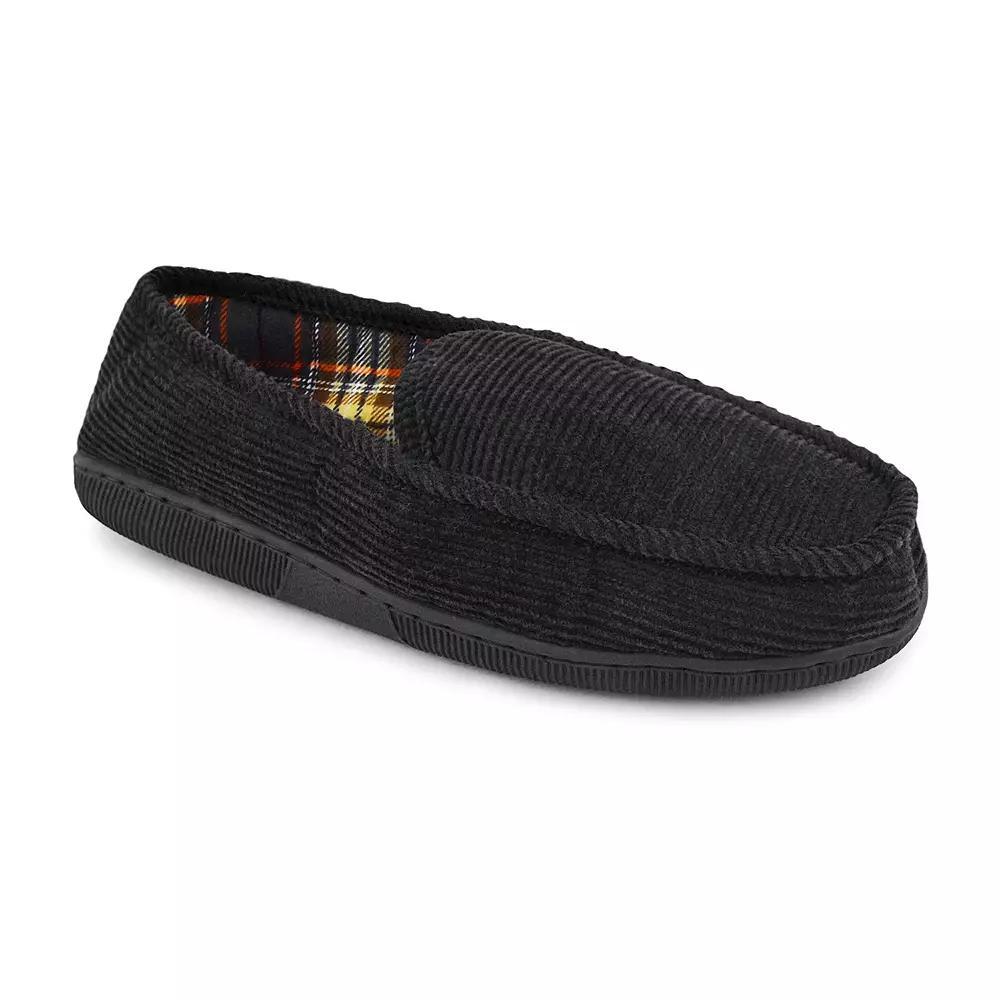 MUK LUKS Corduroy Men's Moccasin Slippers,  Product Image