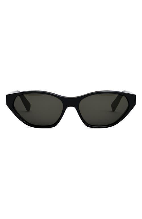 Womens 57MM Cat Eye Sunglasses Product Image