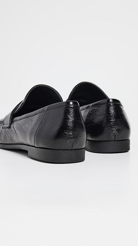 Black Suede Studio Arrow Loafers | Shopbop Product Image