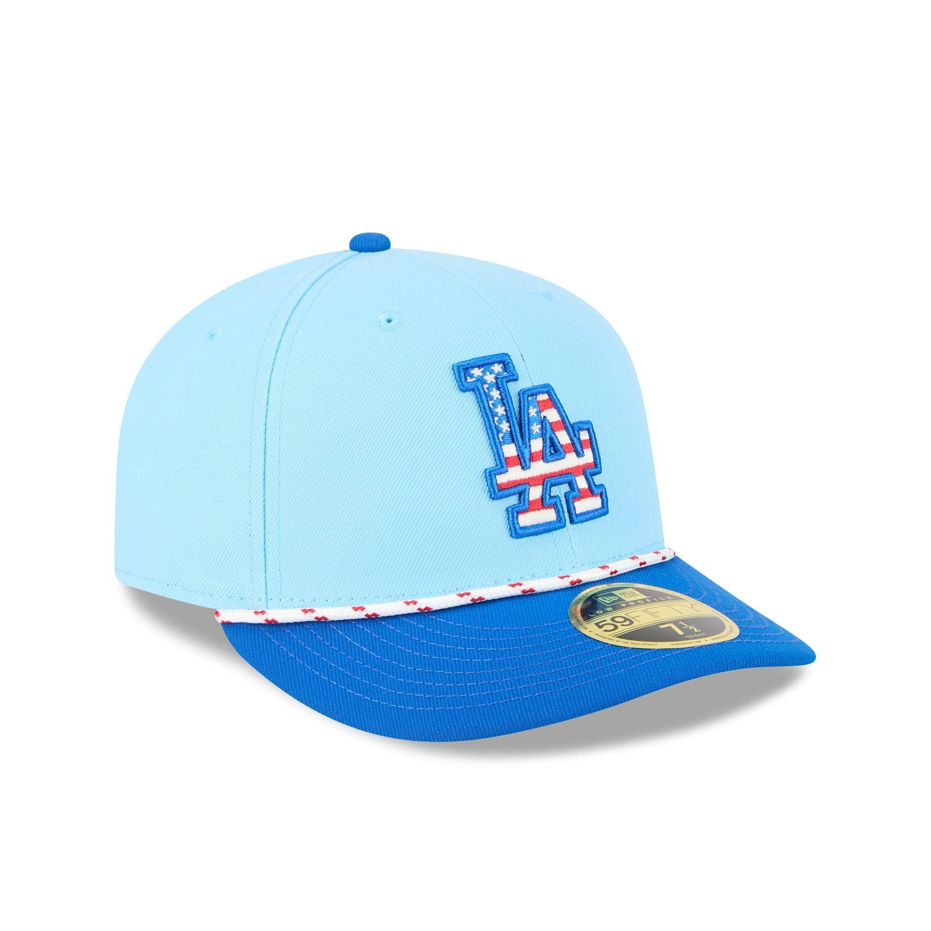Los Angeles Dodgers Independence Day 2025 Low Profile 59FIFTY Fitted Hat Male Product Image