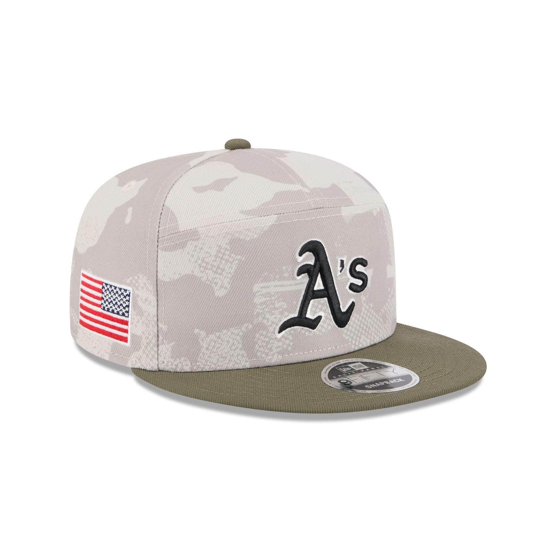 Arizona Diamondbacks Armed Forces Day 2025 Split Panel 9FIFTY Snapback Hat Male Product Image