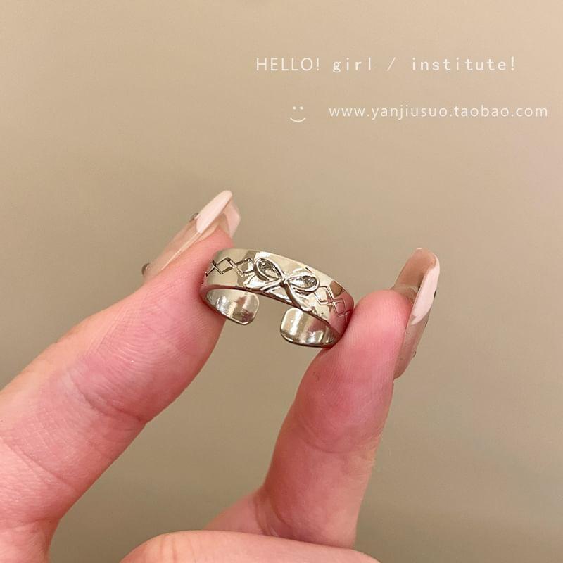 Glaze Alloy Open Ring Product Image