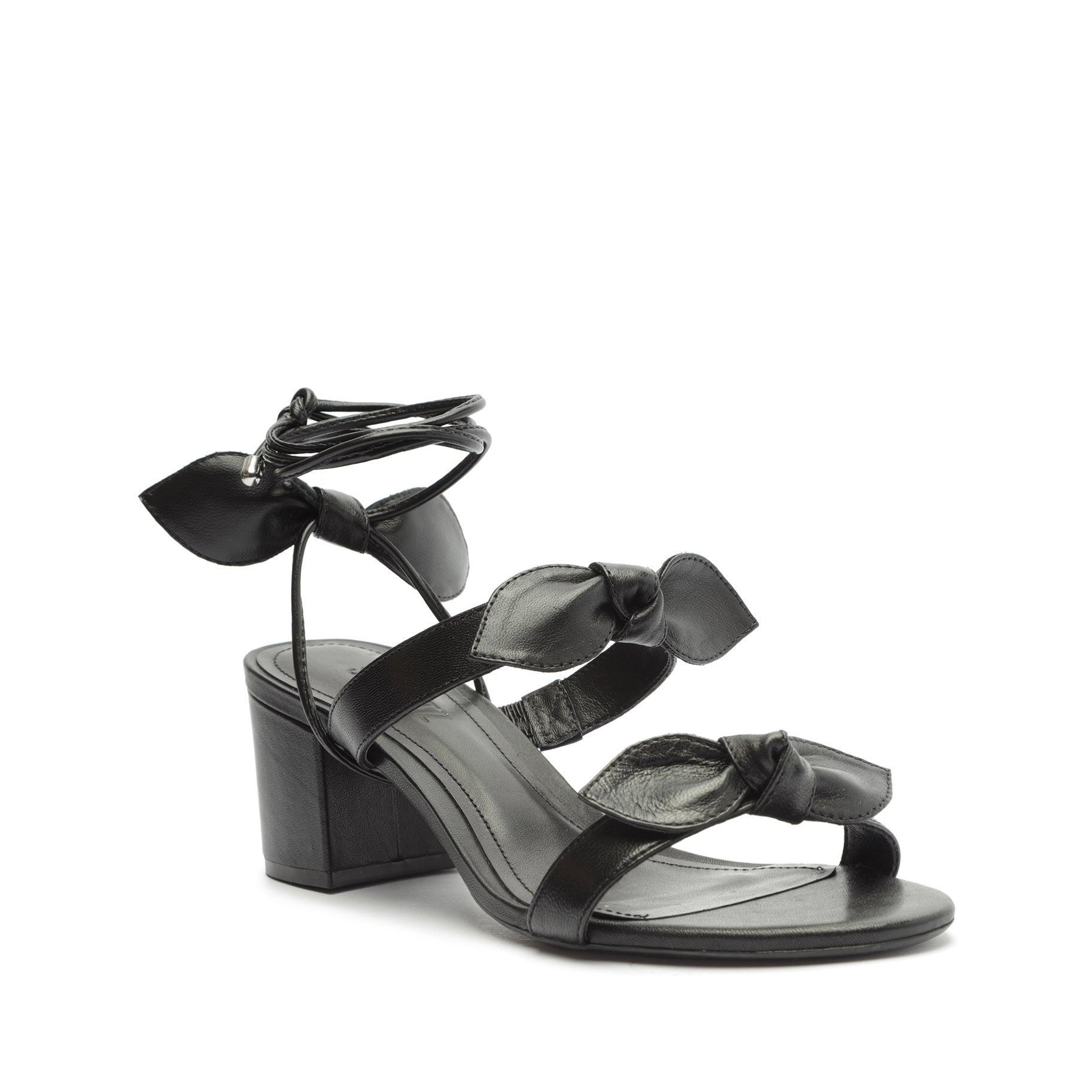 Alia Mid Block Nappa Leather Sandal Female Product Image