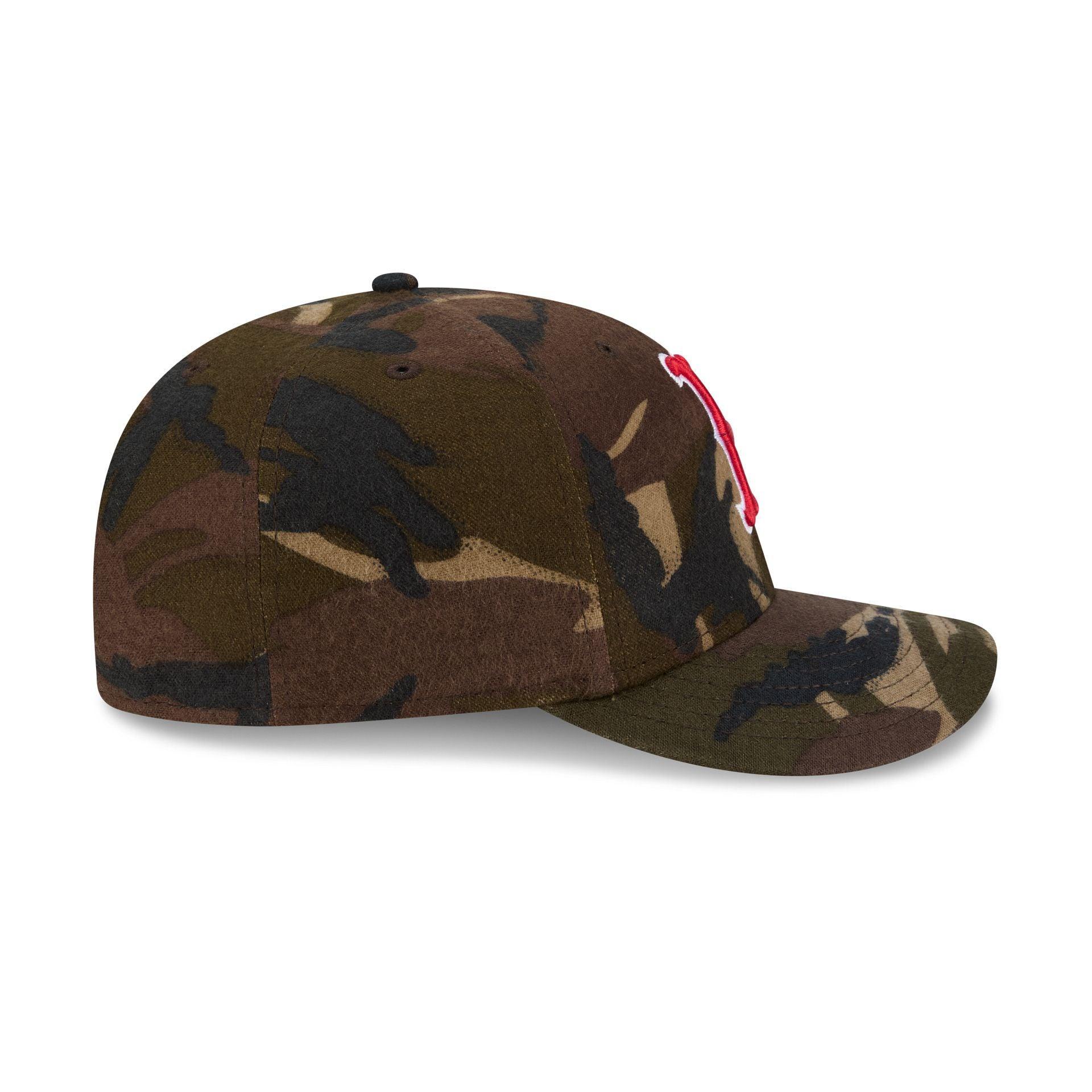Boston Red Sox Three Looms Camo Pre-Curve 59FIFTY Fitted Hat Male Product Image
