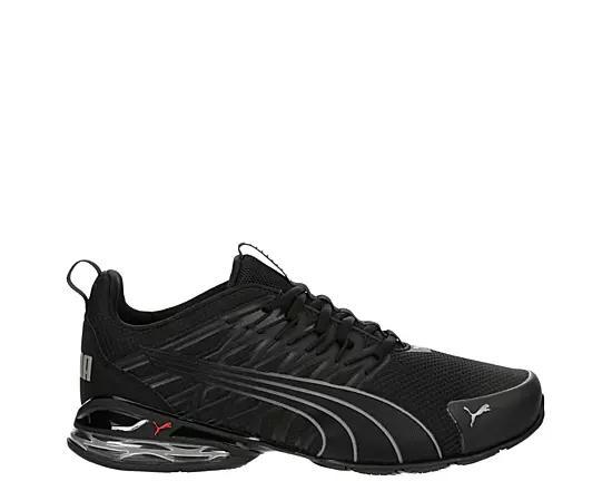 Mens PUMA Voltaic EVO Running Shoe Stormy Slate / For All Time Red Product Image