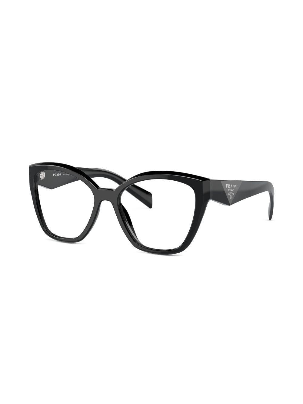 Brille Mit Oversized-gestell In Black Product Image