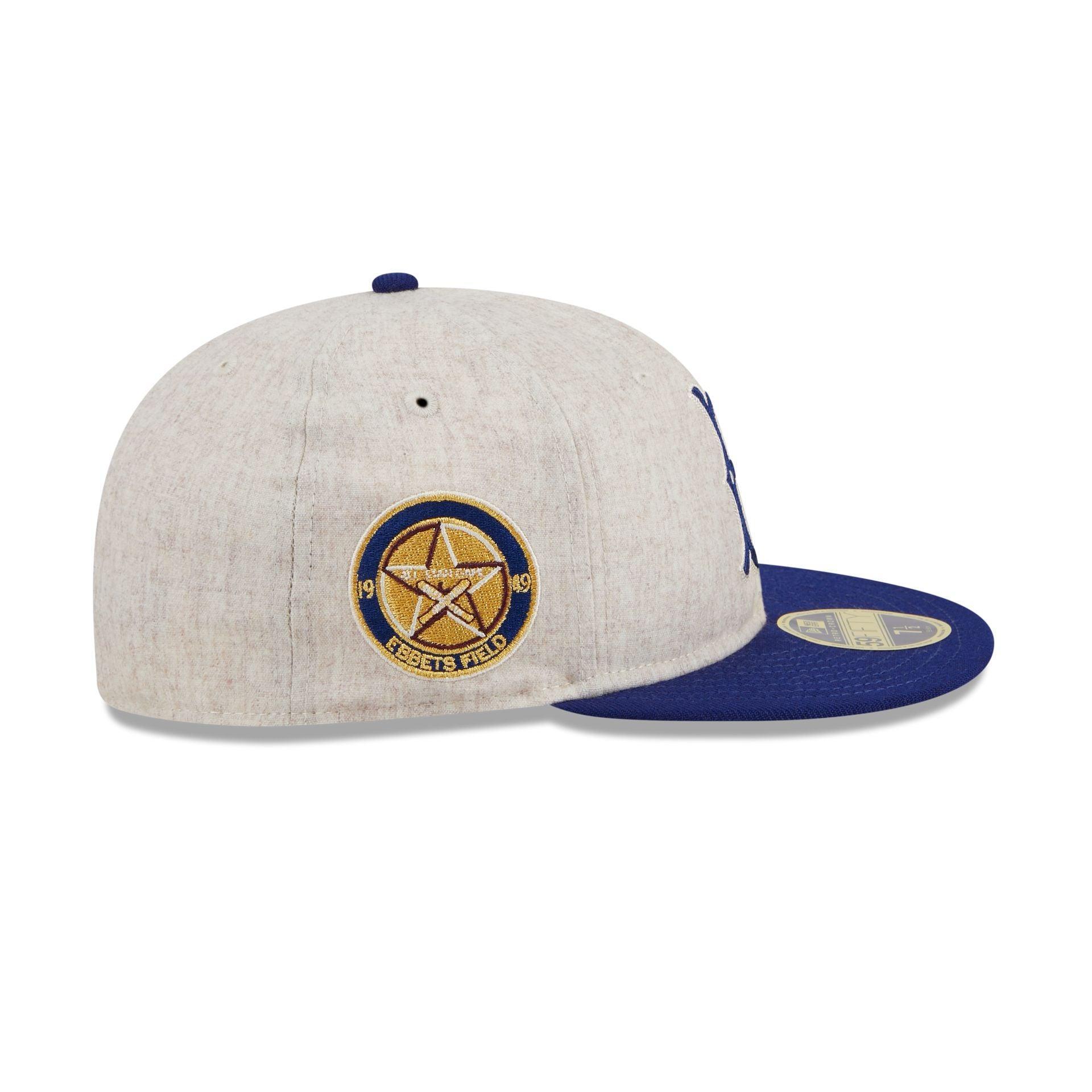 Los Angeles Angels Melton Wool Retro Crown 59FIFTY Fitted Hat Male Product Image