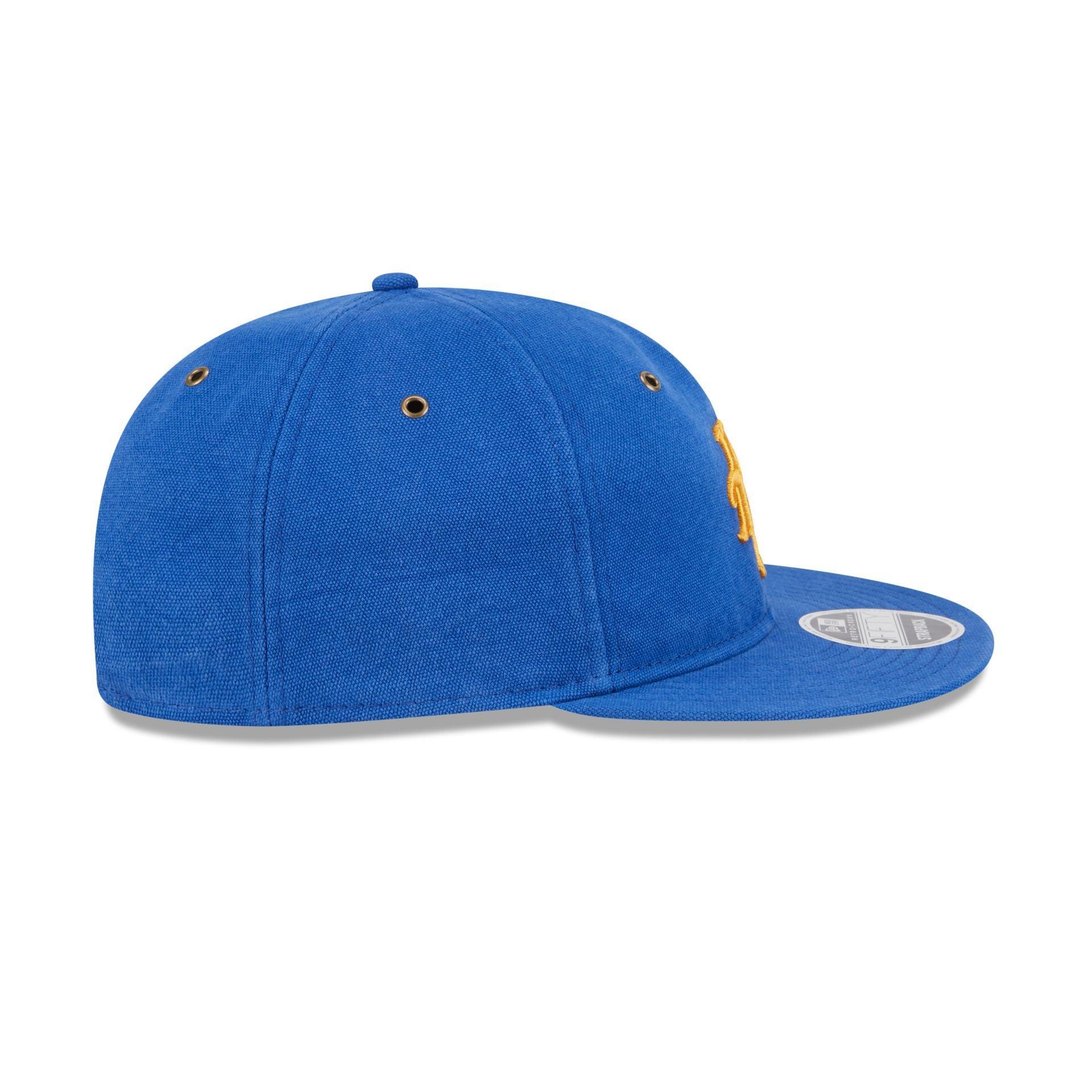 New York Mets Cotton Canvas Retro Crown 9FIFTY Adjustable Hat Male Product Image