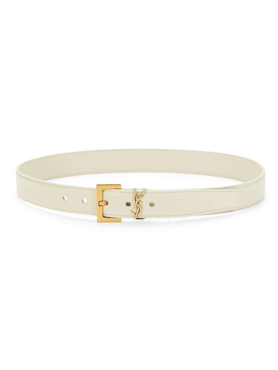 Box Laque YSL Leather Belt Product Image