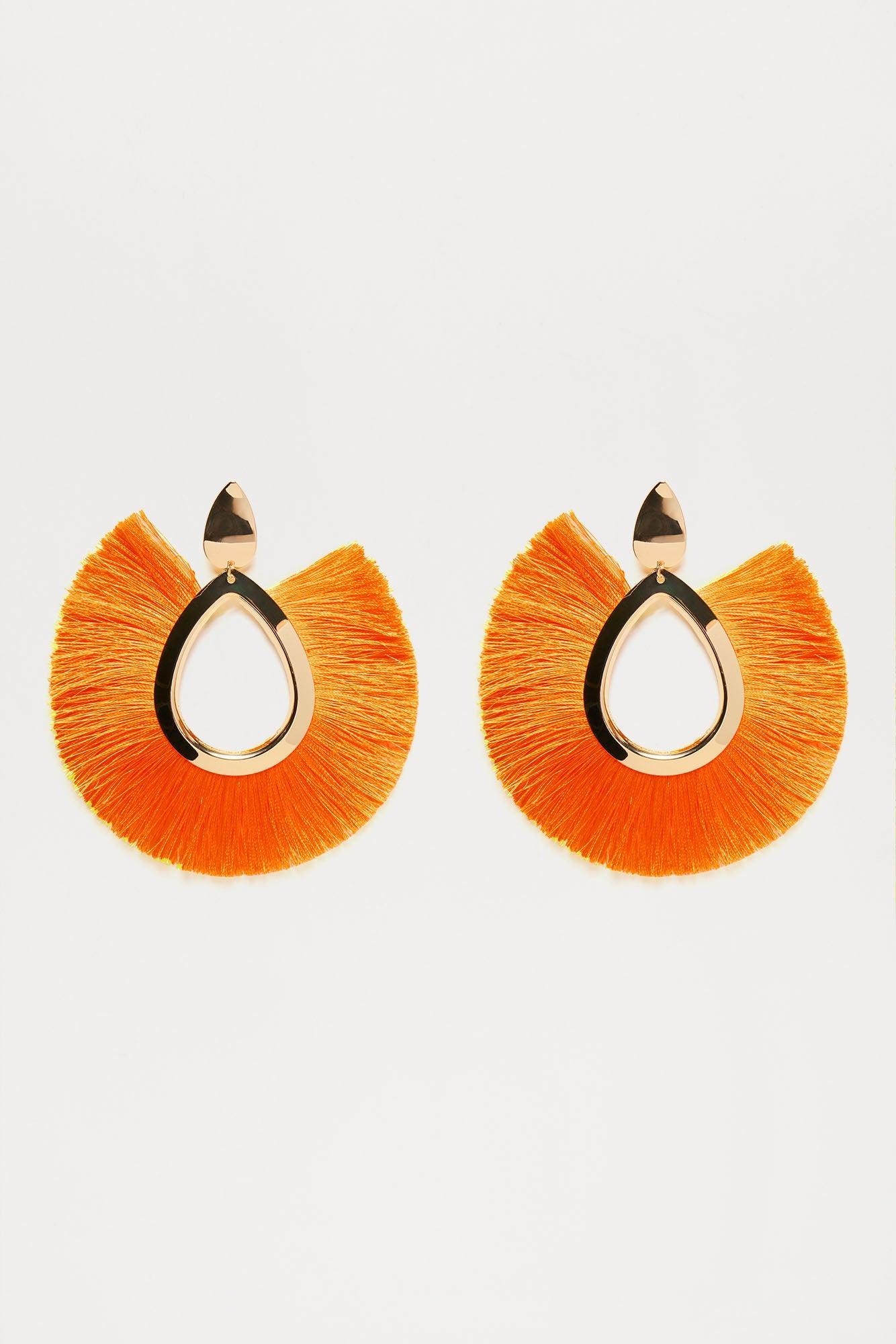 That Summer Feeling Earrings - Orange Product Image