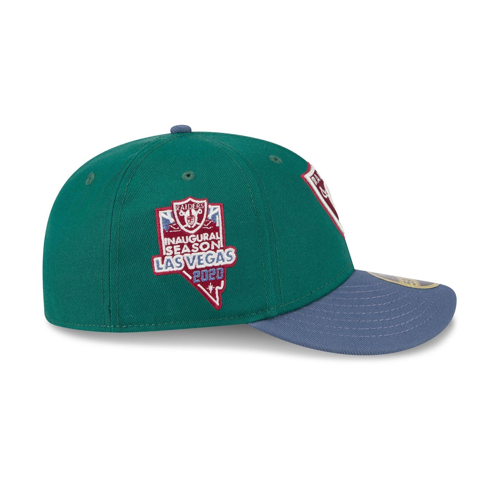 Las Vegas Raiders Green Gemstone Low Profile 59FIFTY Fitted Hat Male Product Image