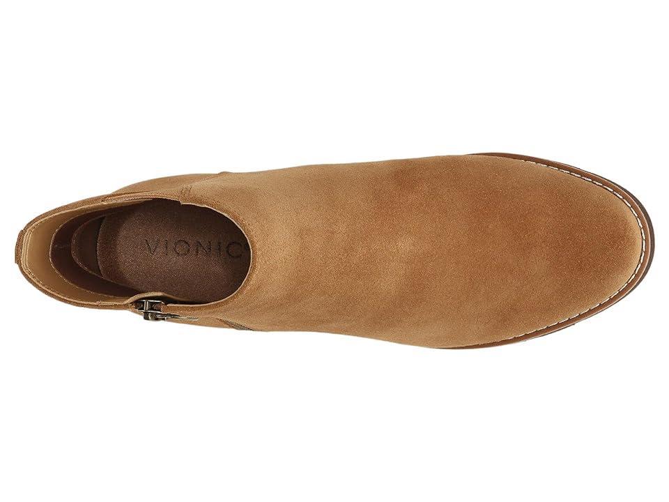 VIONIC Hazal (Cognac Suede) Women's Boots Product Image