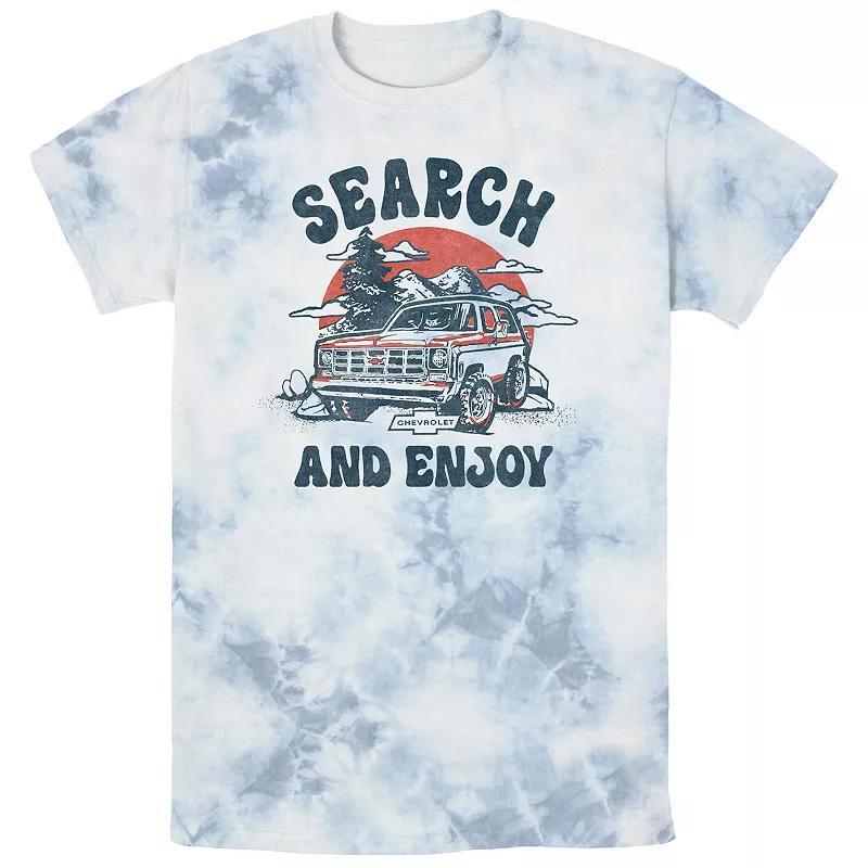 Mens Chevrolet Search And Enjoy Bombard Wash Graphic Tee Product Image