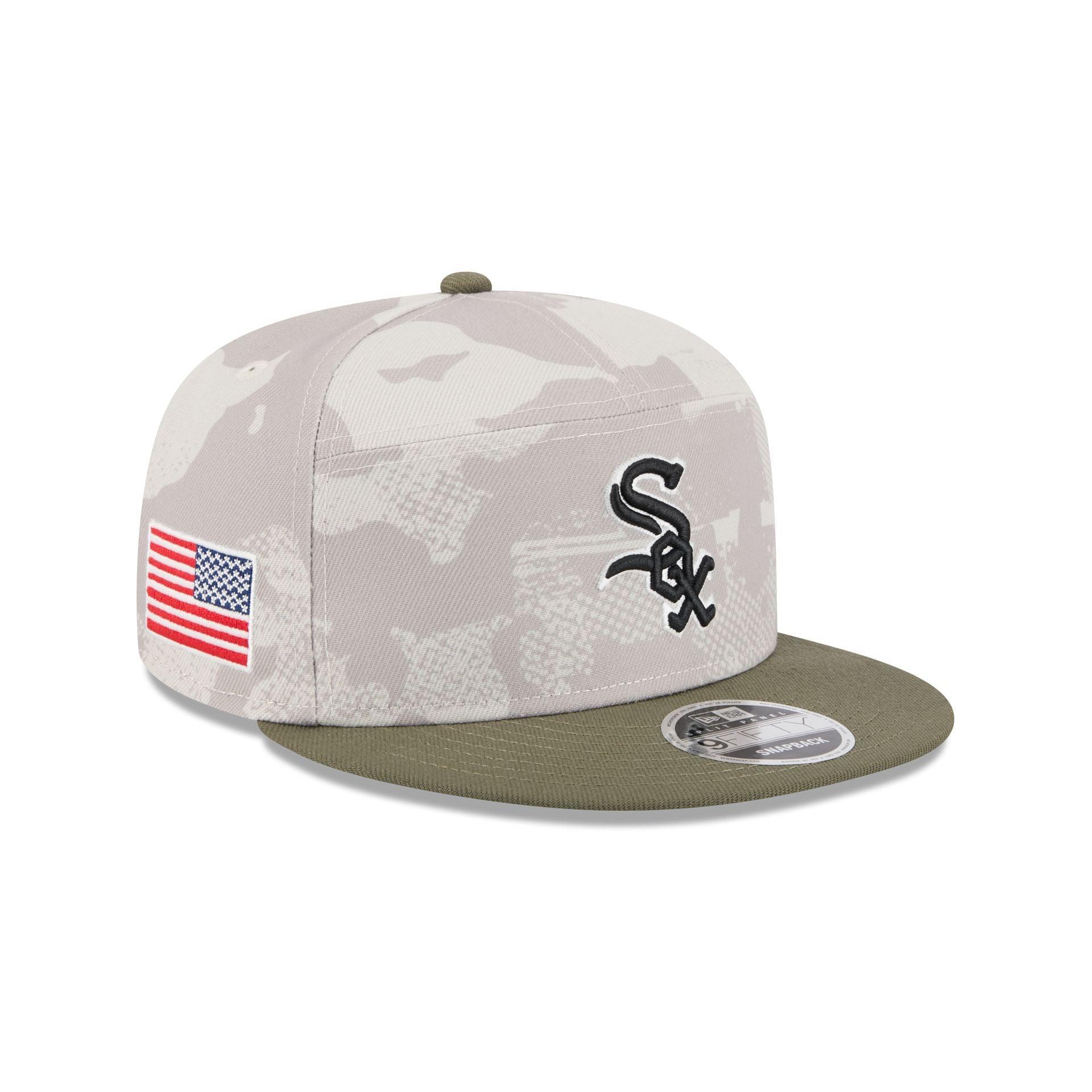 Arizona Diamondbacks Armed Forces Day 2025 Split Panel 9FIFTY Snapback Hat Male Product Image