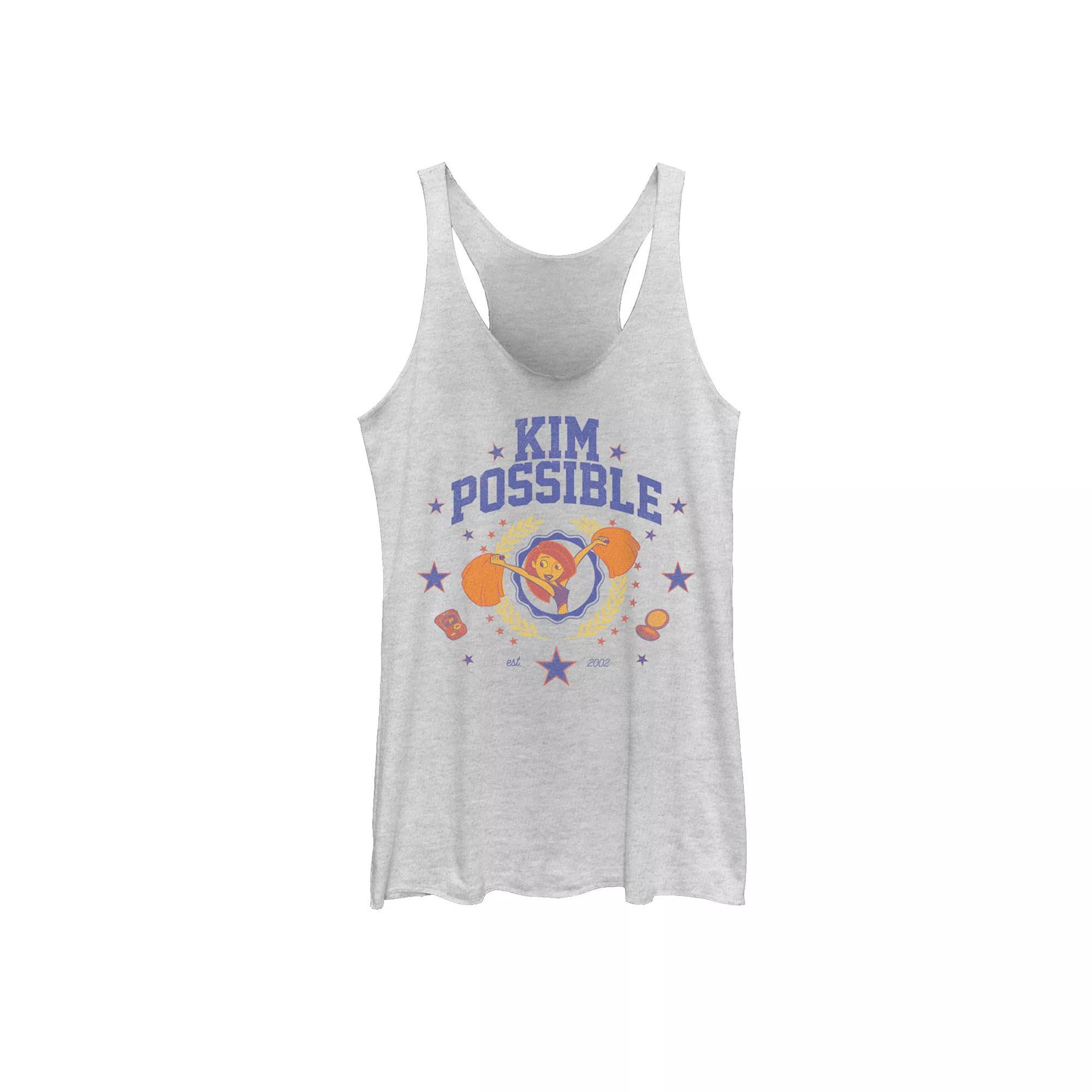 Disney's Kim Possible Juniors' Cheerleader "Kim Possible" Racerback Graphic Tank Top, Girl's,  Product Image