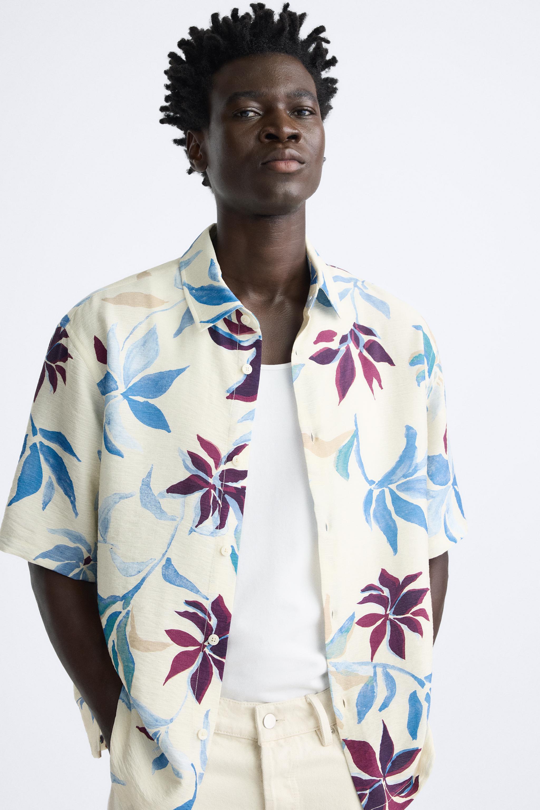 FLORAL PRINT SHIRT Product Image