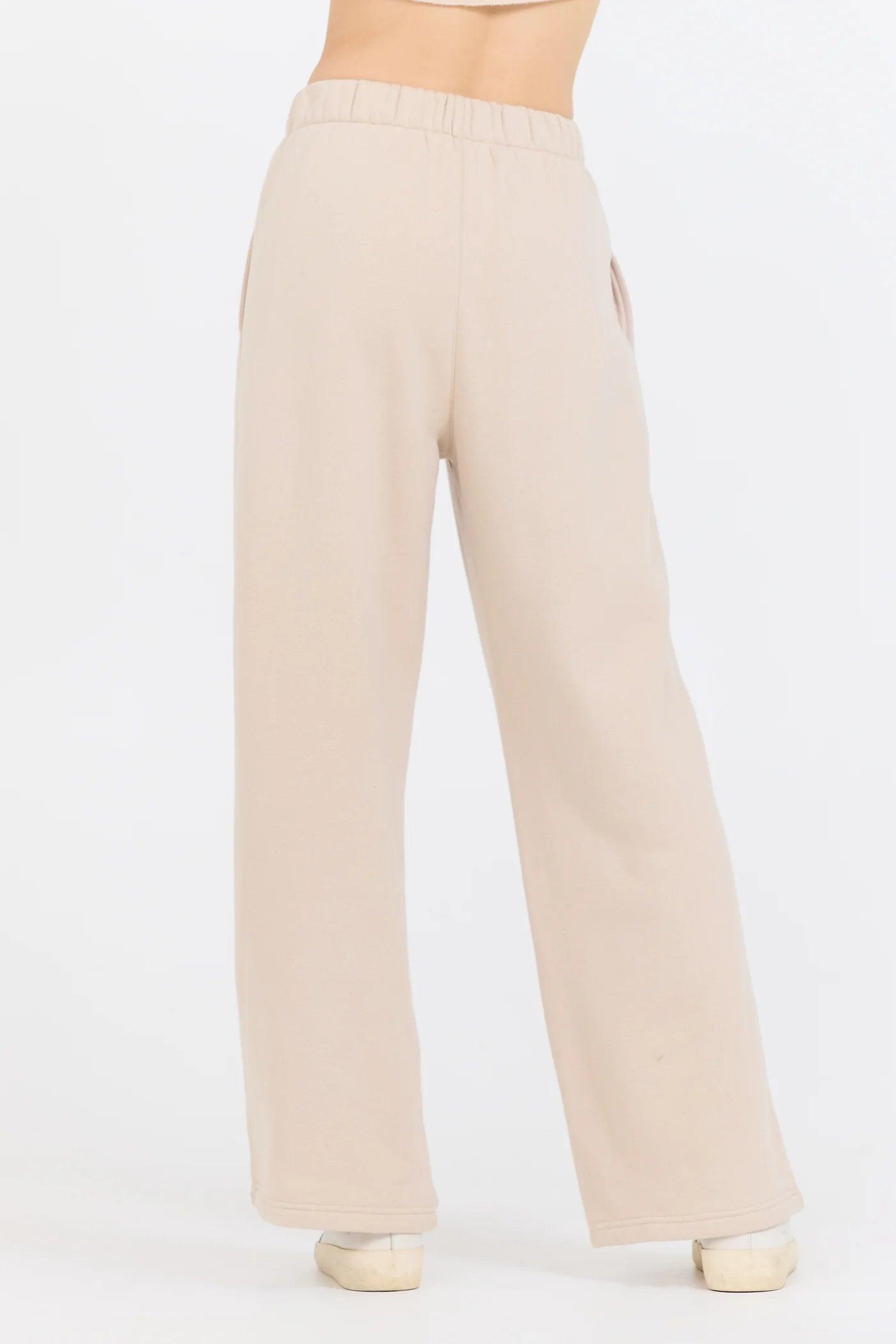 Fleece Wide Leg Pant Product Image