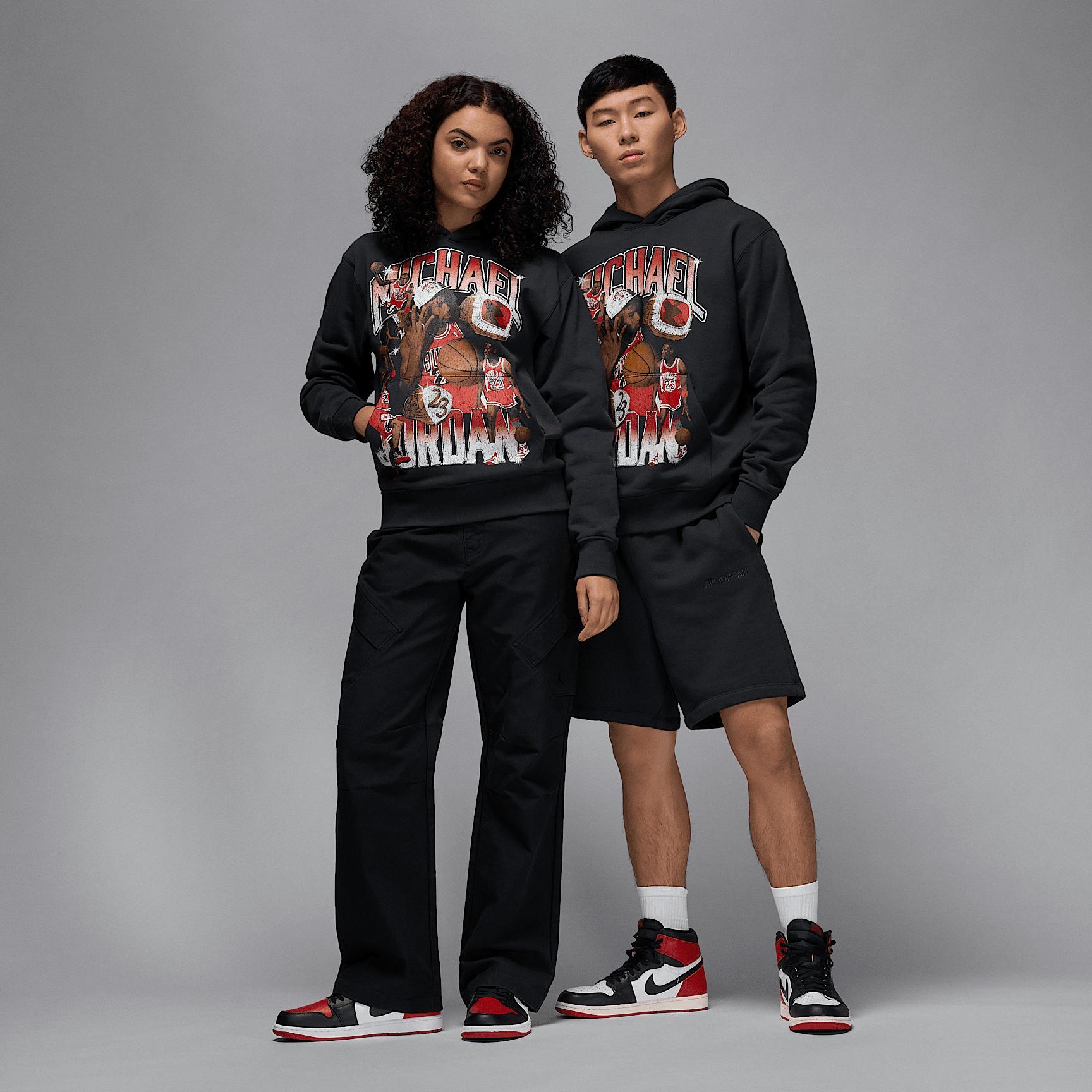 Jordan Flight Fleece Men's Graphic Pullover Hoodie Product Image