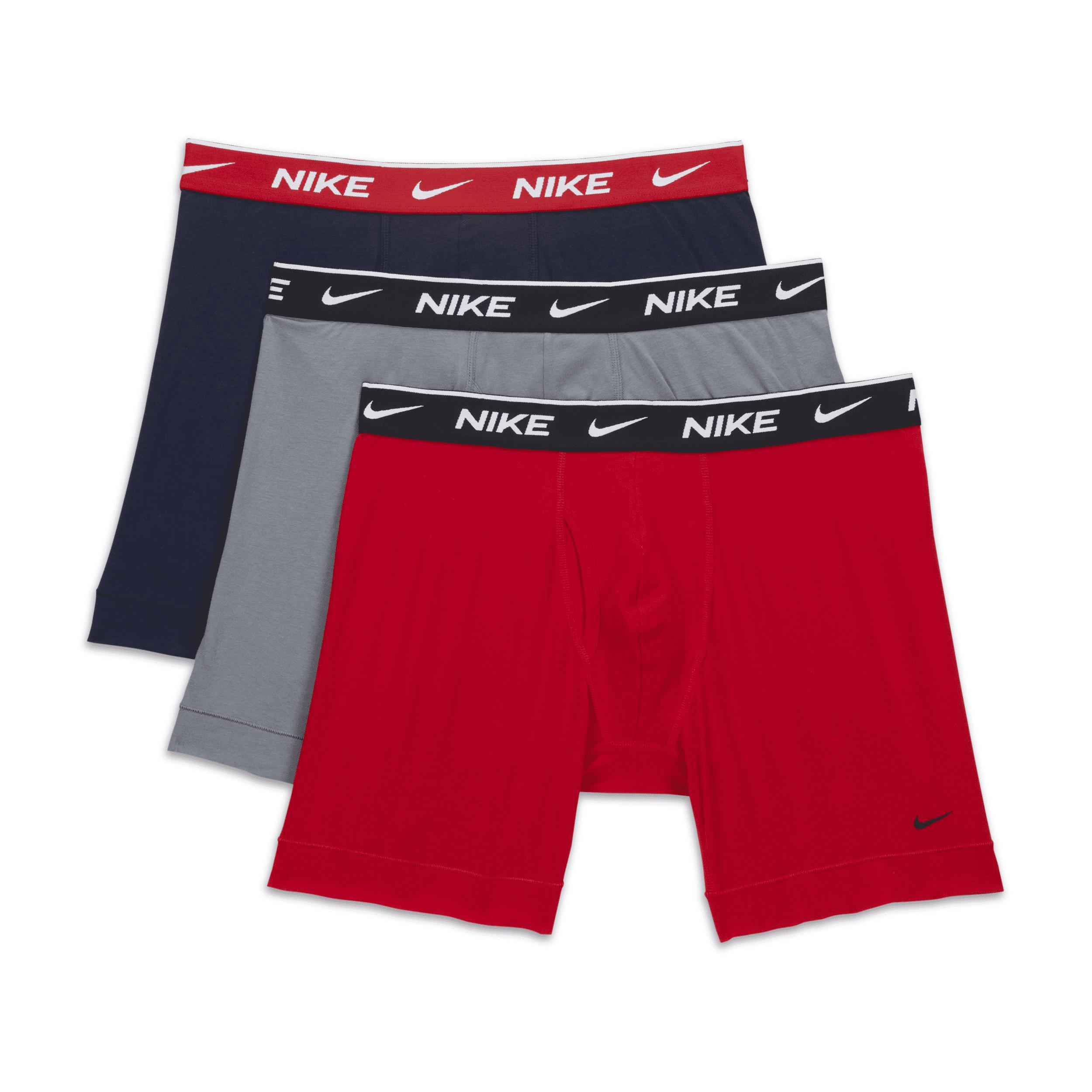 Nike Dri-FIT Essential Cotton Stretch Men's Boxer Briefs (3-Pack) Product Image