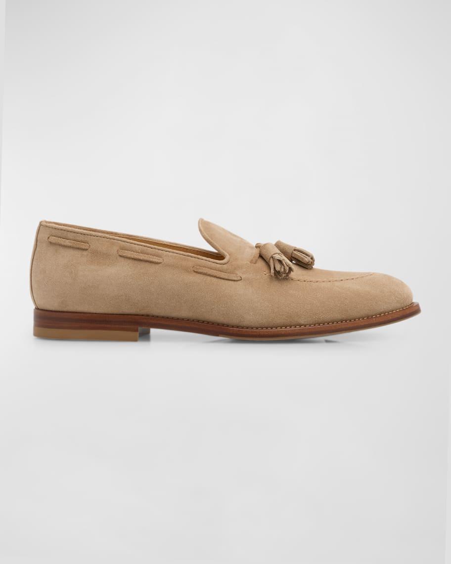 Mens York Suede Tassel Loafers Product Image