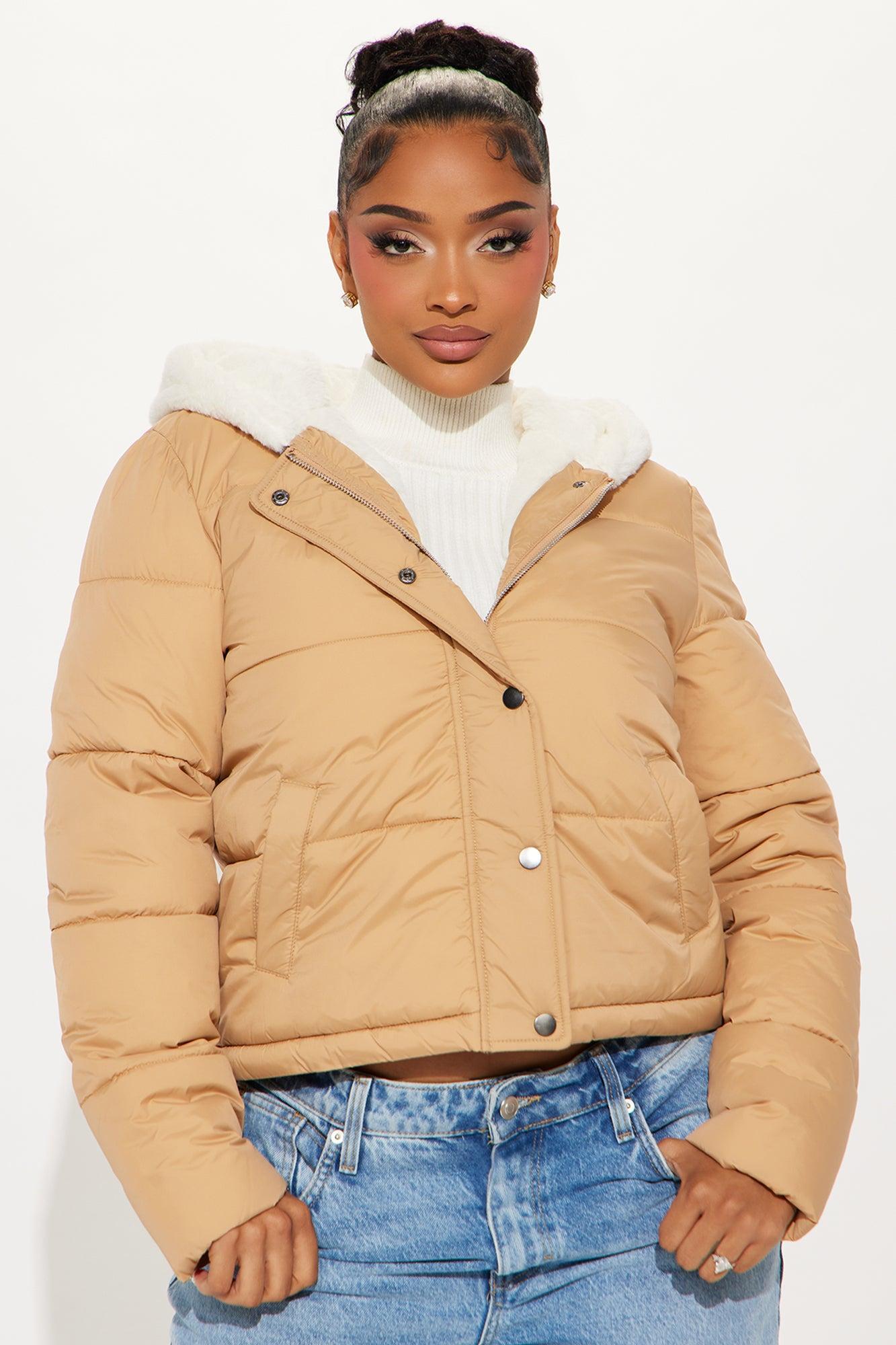 Cozied Up Jacket - Camel Product Image