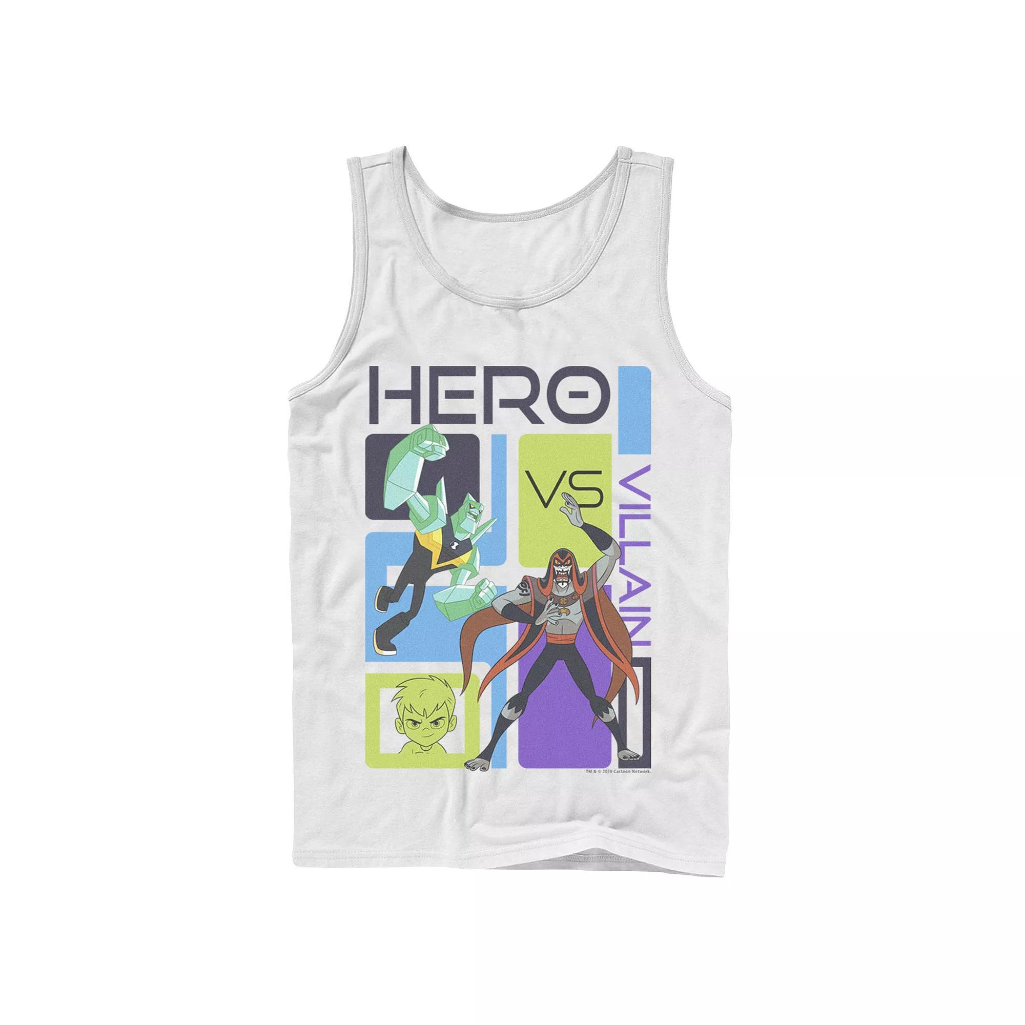 Men's Ben 10 Hero Vs Villain Tank Top,  Product Image