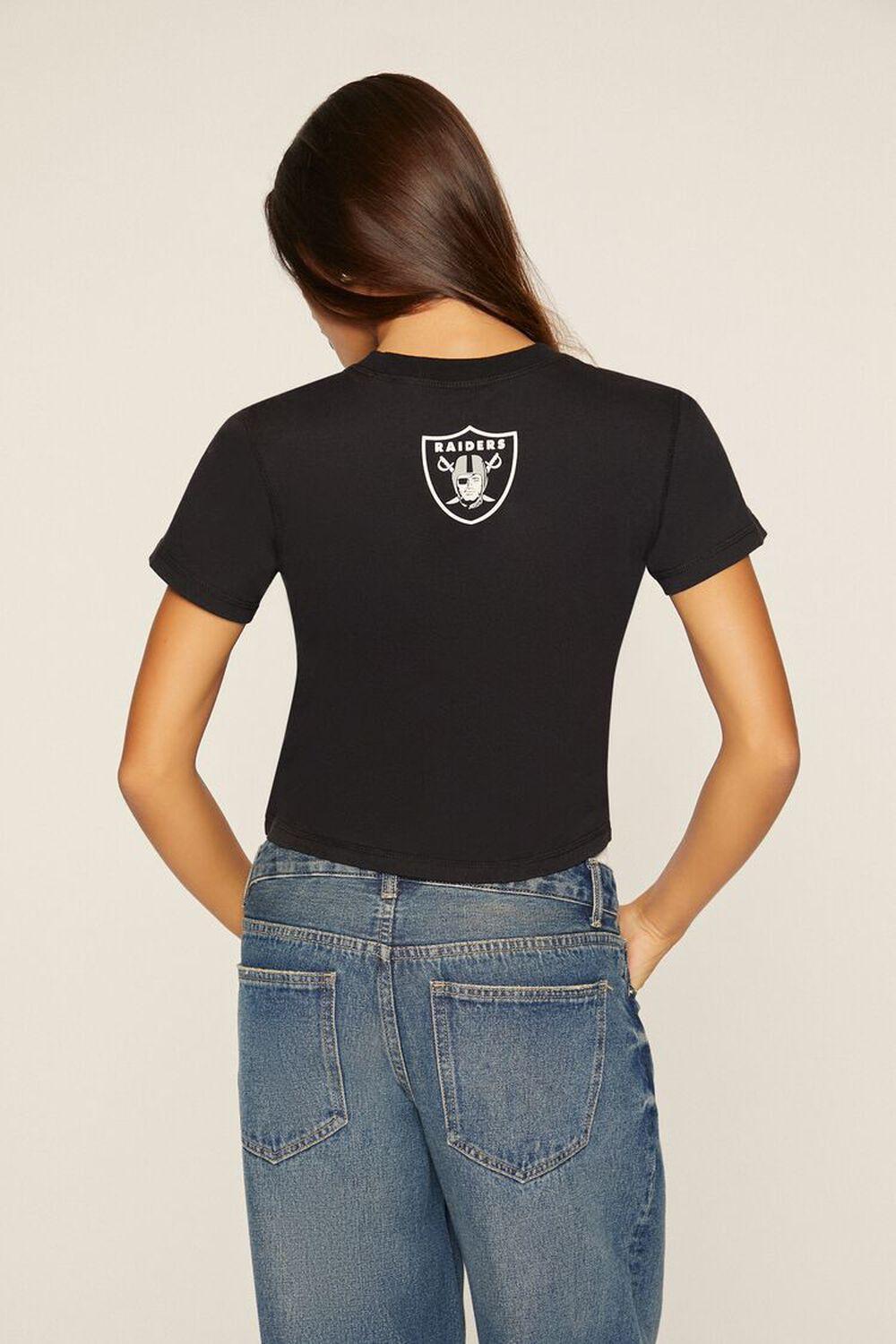 Las Vegas Raiders Cropped Tee | Forever 21 Product Image