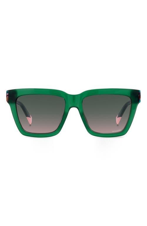 Womens 55MM Rectangular Sunglasses Product Image