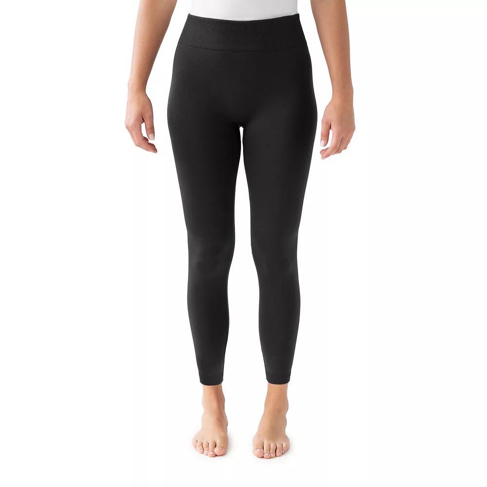 Women's MUK LUKS Unlined Jersey Leggings,  Product Image