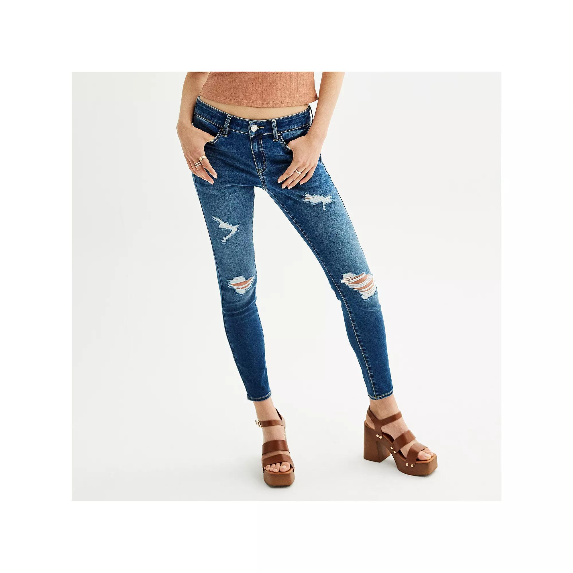 Juniors' SO® Low-Rise Jeggings, Girl's,  Product Image