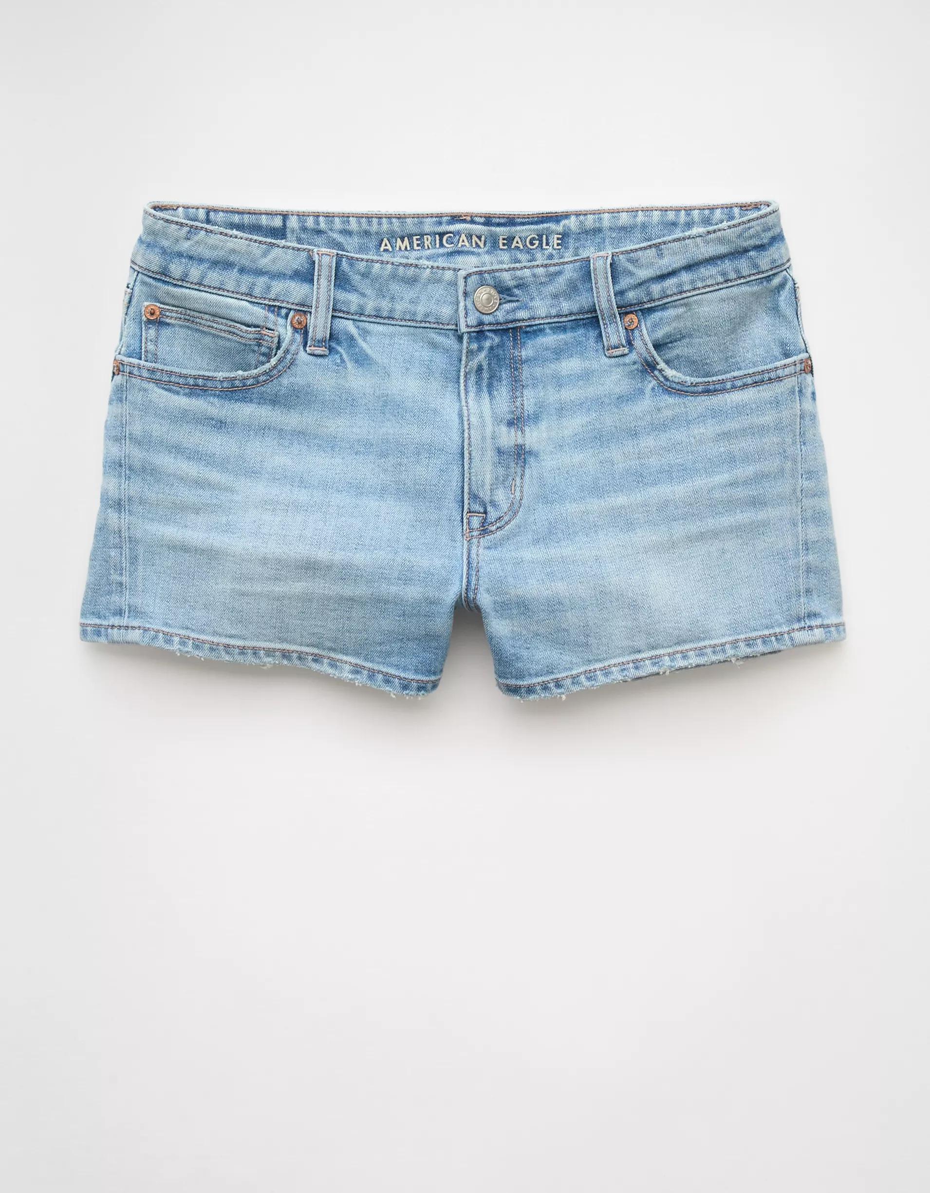AE Stretch Denim Perfect Shortie Product Image