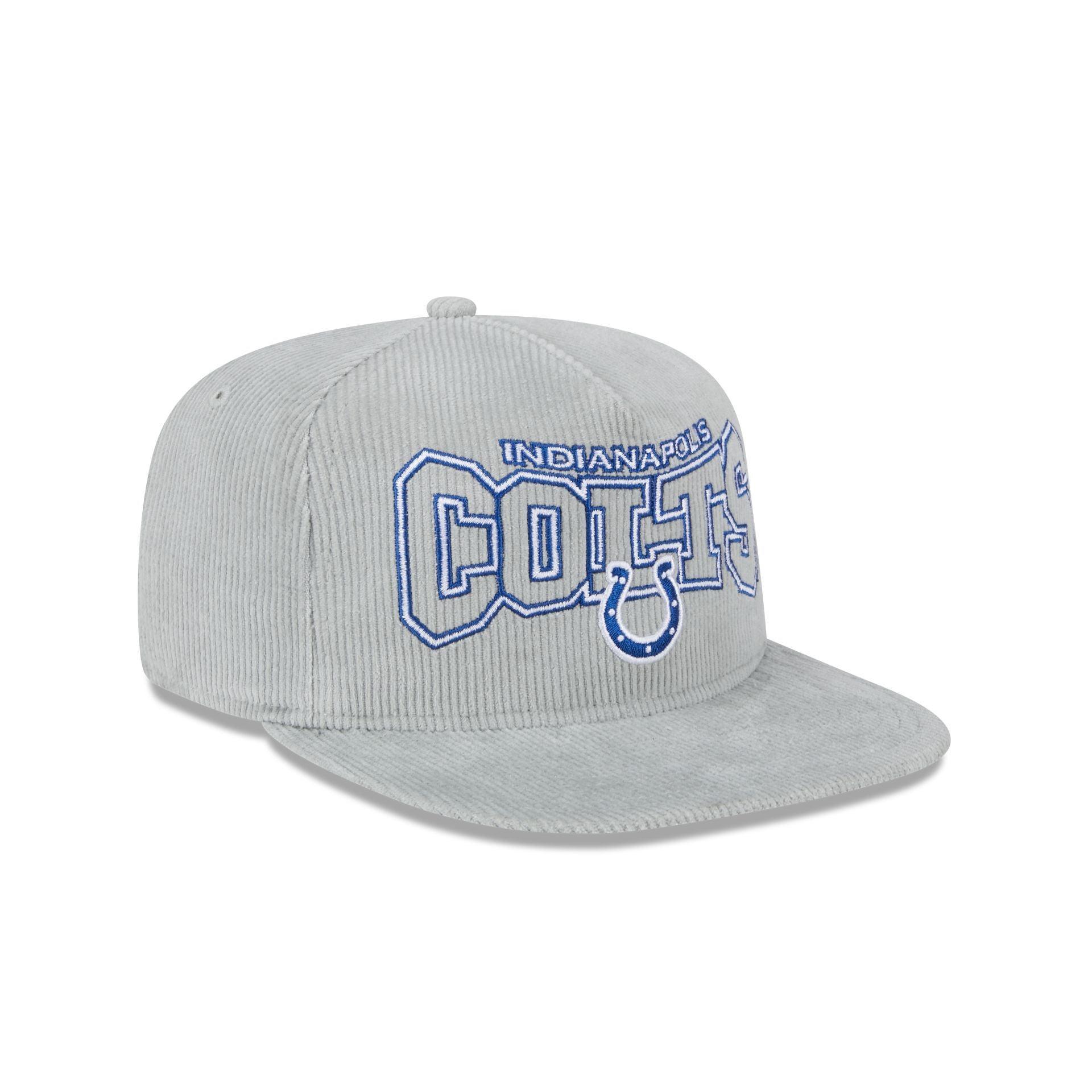 Indianapolis Colts Gray Cord Golfer Hat Male Product Image