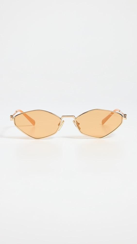 Miu Miu Regard Sunglasses | Shopbop Product Image