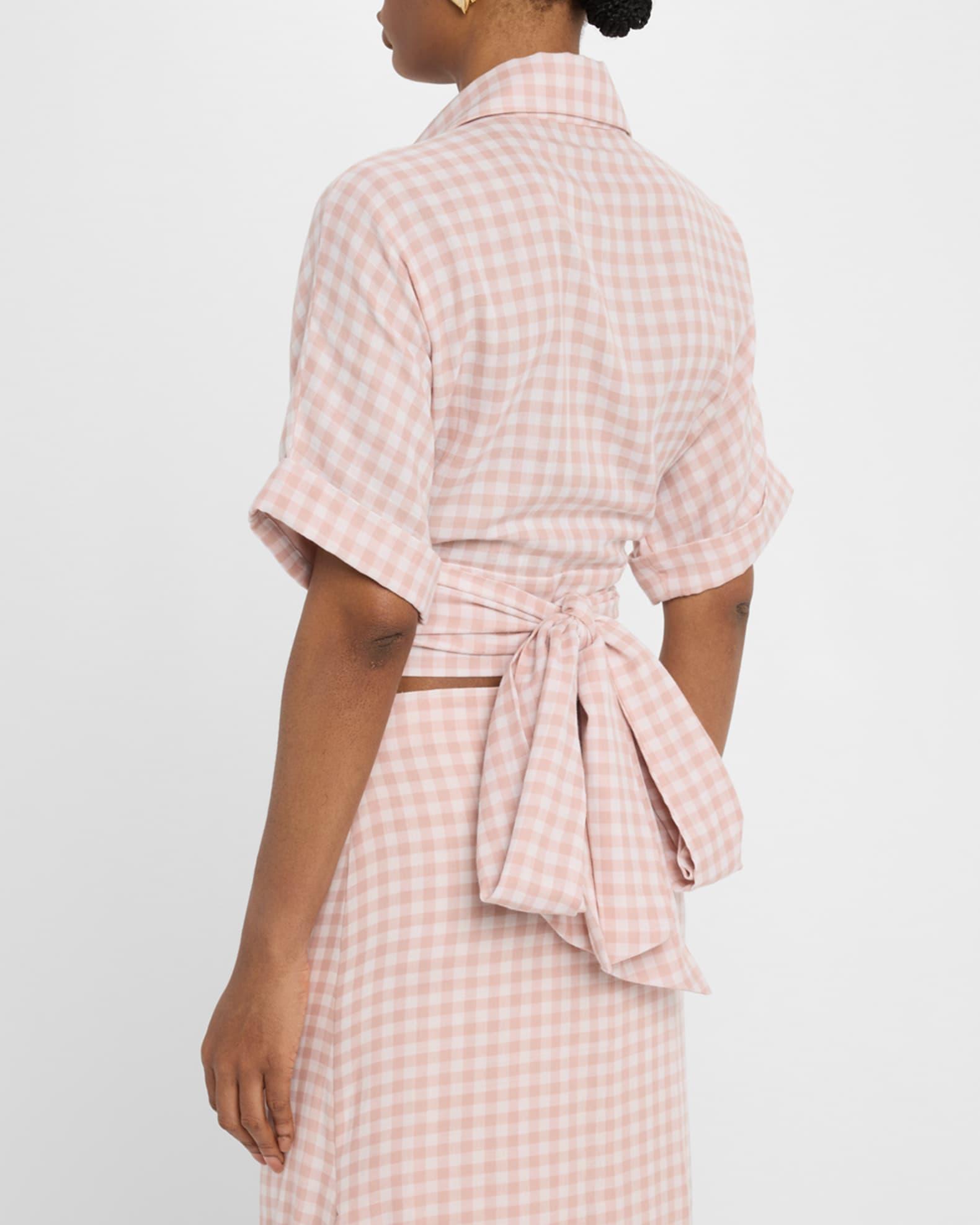 Kora Collared Wrap Top Product Image