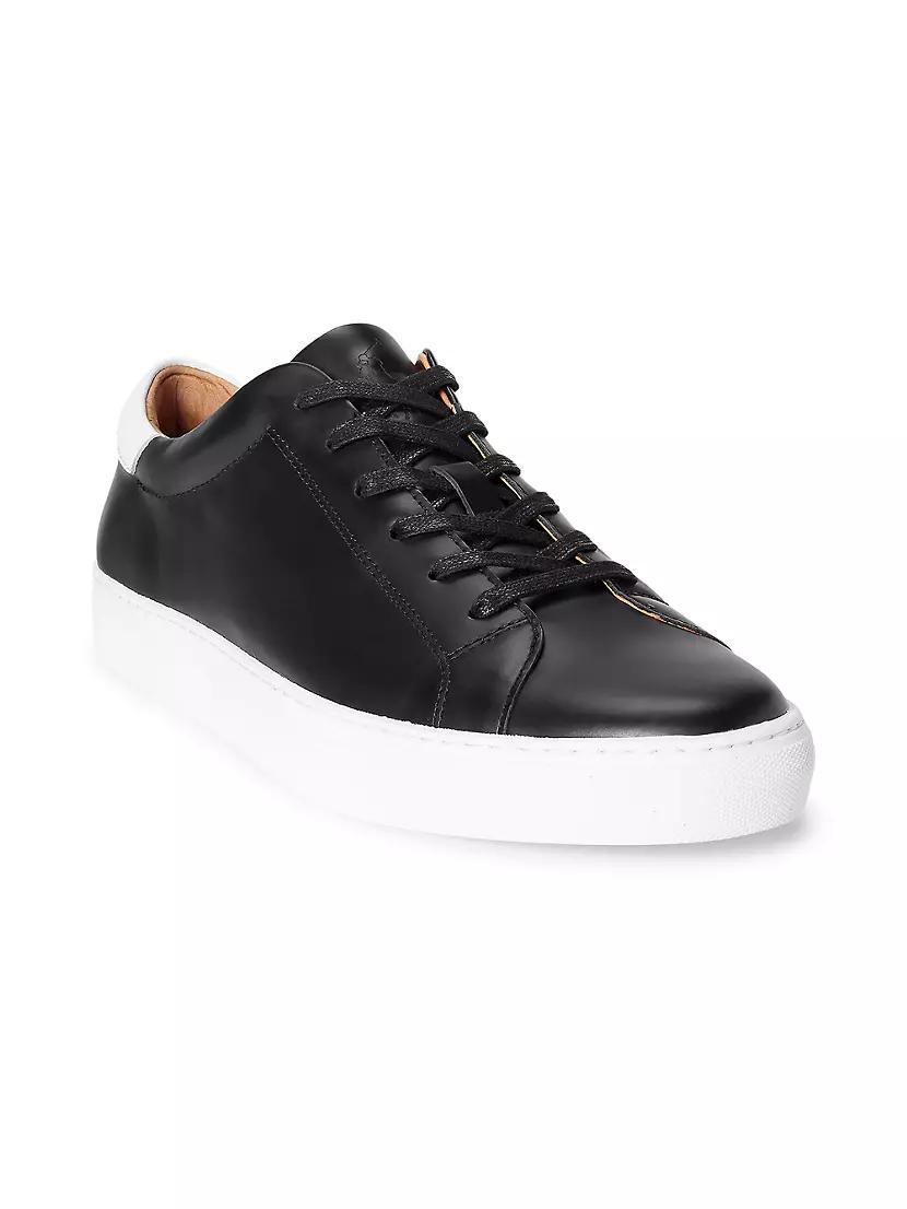 Mens Jermain II Leather Low-Top Sneakers Product Image