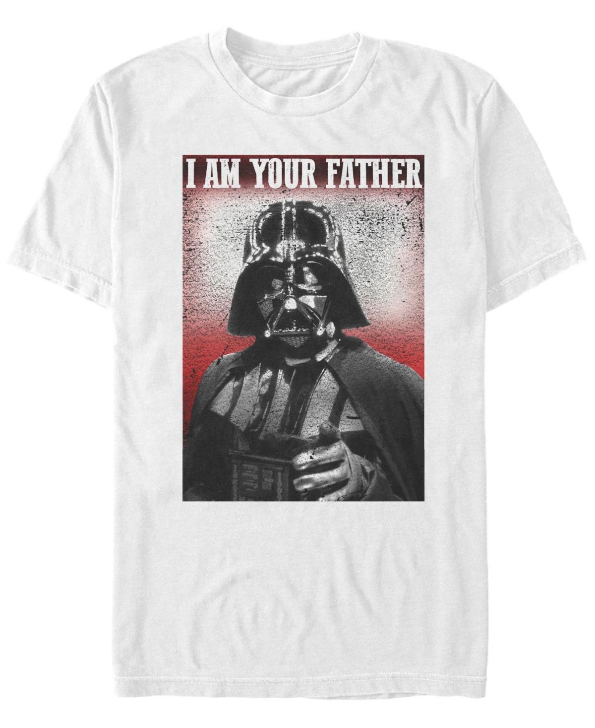 Men's Star Wars Darth Vader I Am Your Father Point Tee, Size: Medium, White Product Image