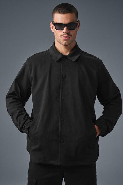 Edition Sueded Jacket - Black Product Image