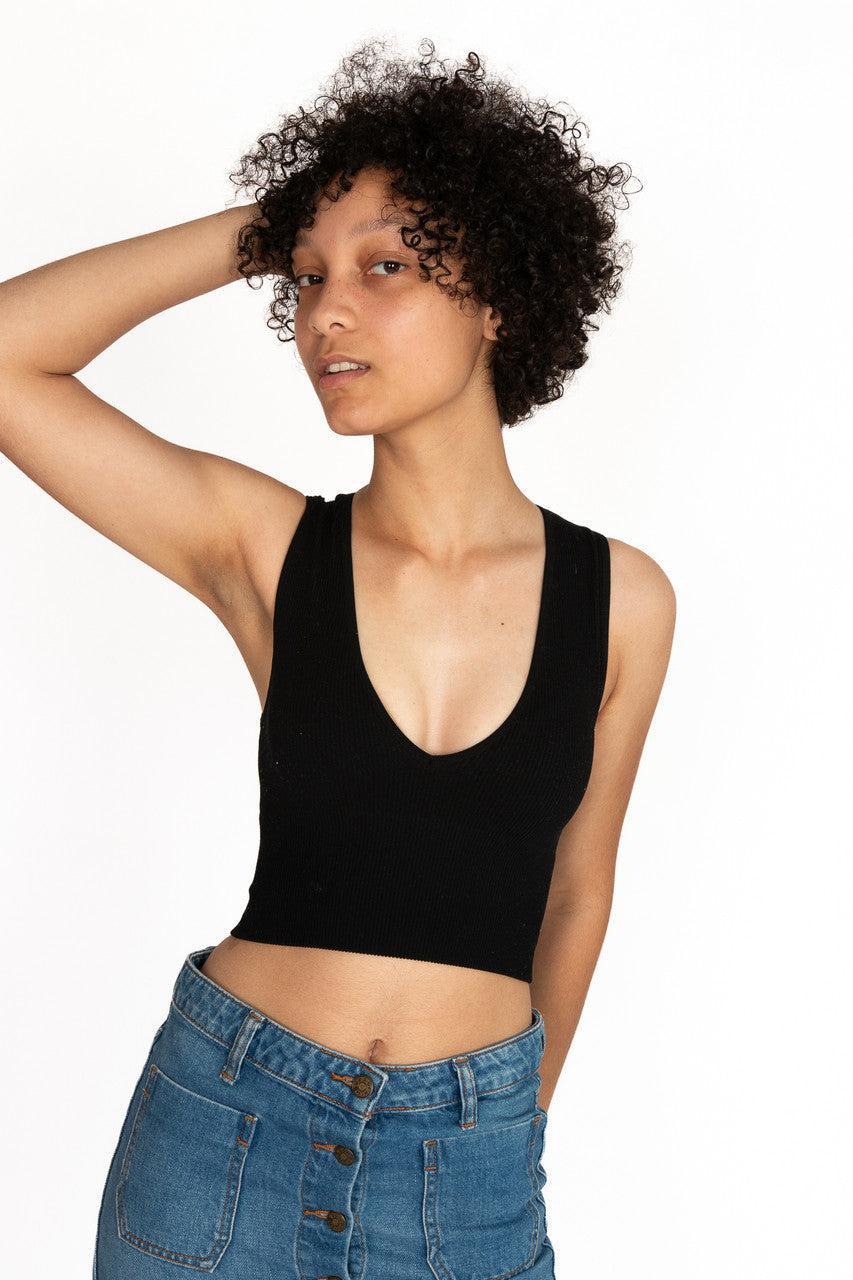 Deep V Neck Tank Product Image