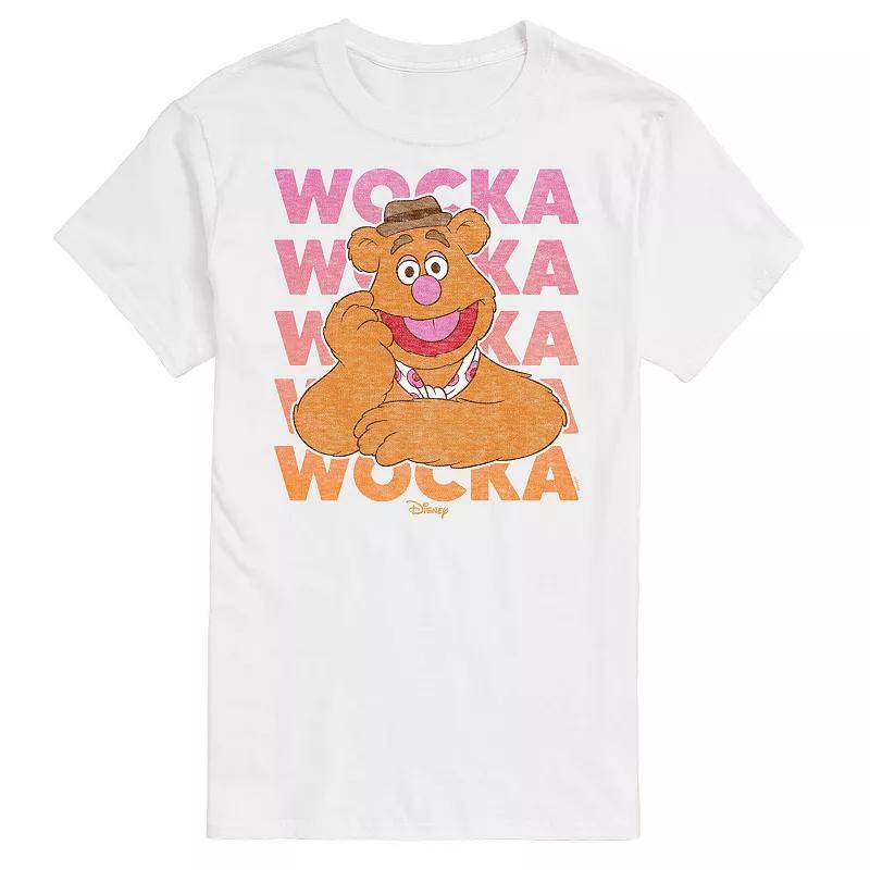 Disney's Men's The Muppets Wocka Wocka Tee, Size: 3XL Tall, Black Product Image