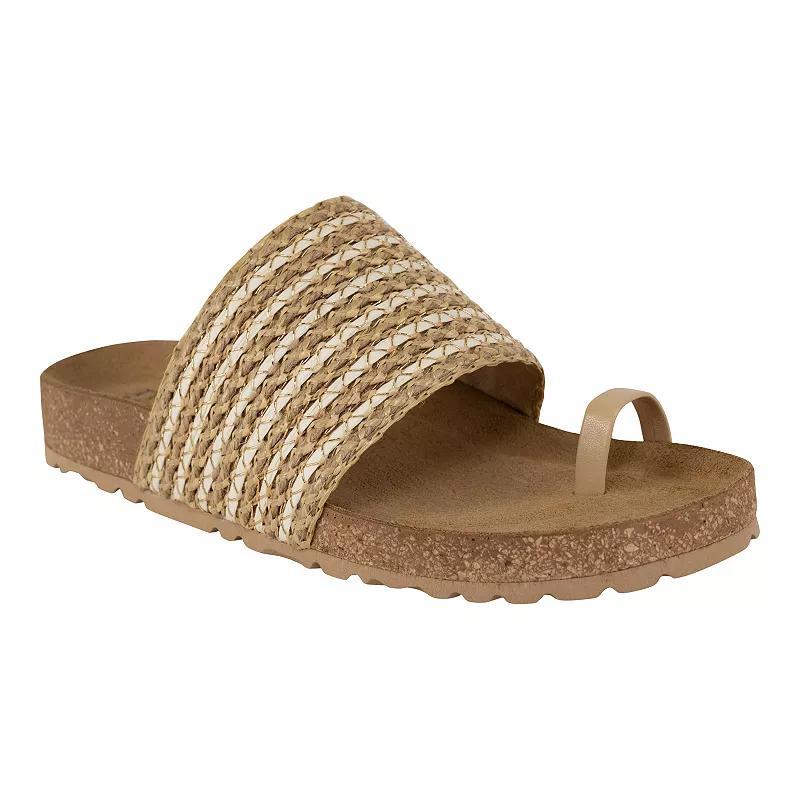 Italian Shoemakers Womens Ginebra Footbed Sandal Product Image