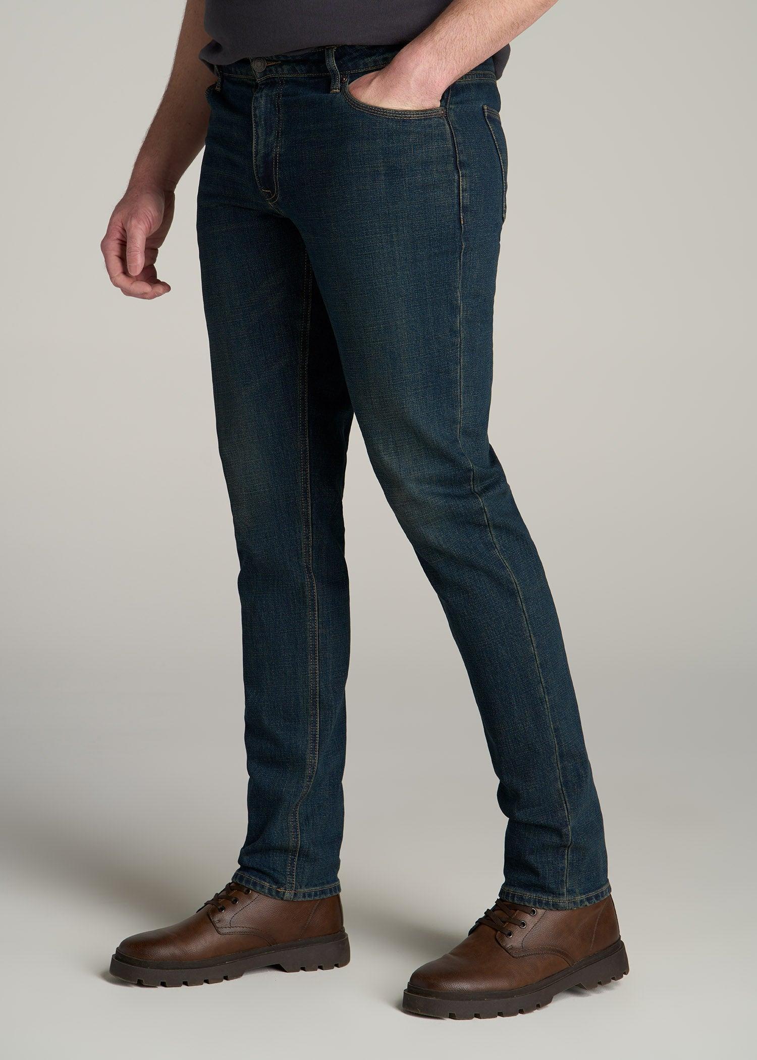 LJ&S TAPERED Jeans for Tall Men in Mechanic Blue Male Product Image