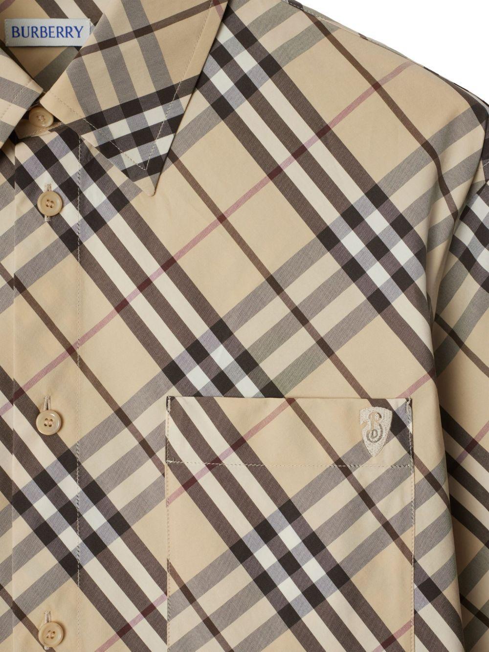 checked shirt Product Image