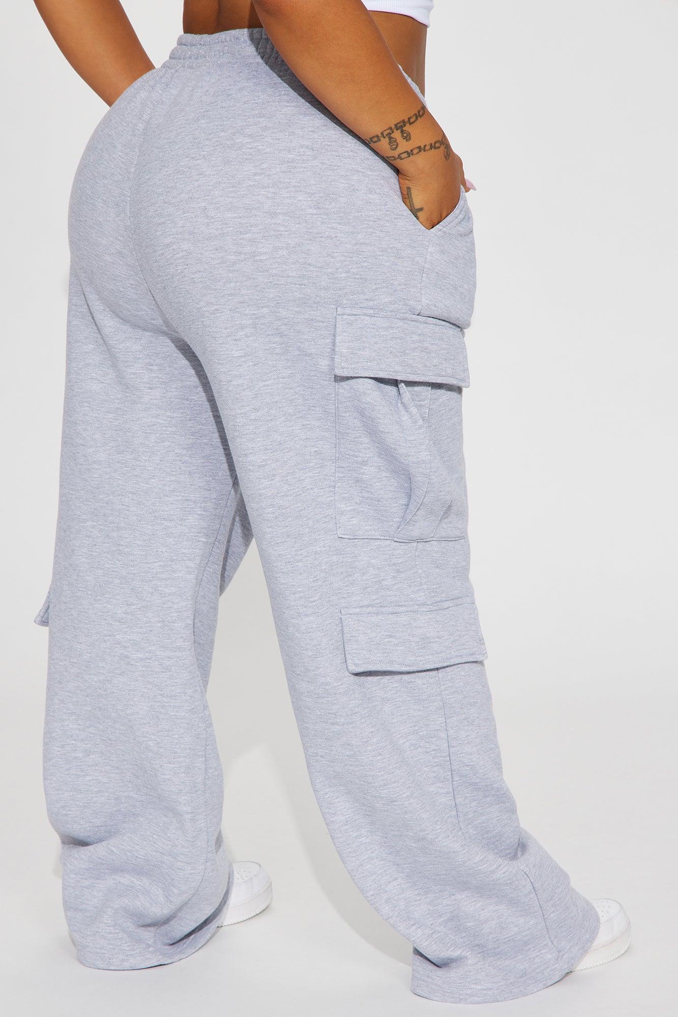 Milan Cargo Lounge Pant - Heather Grey Product Image