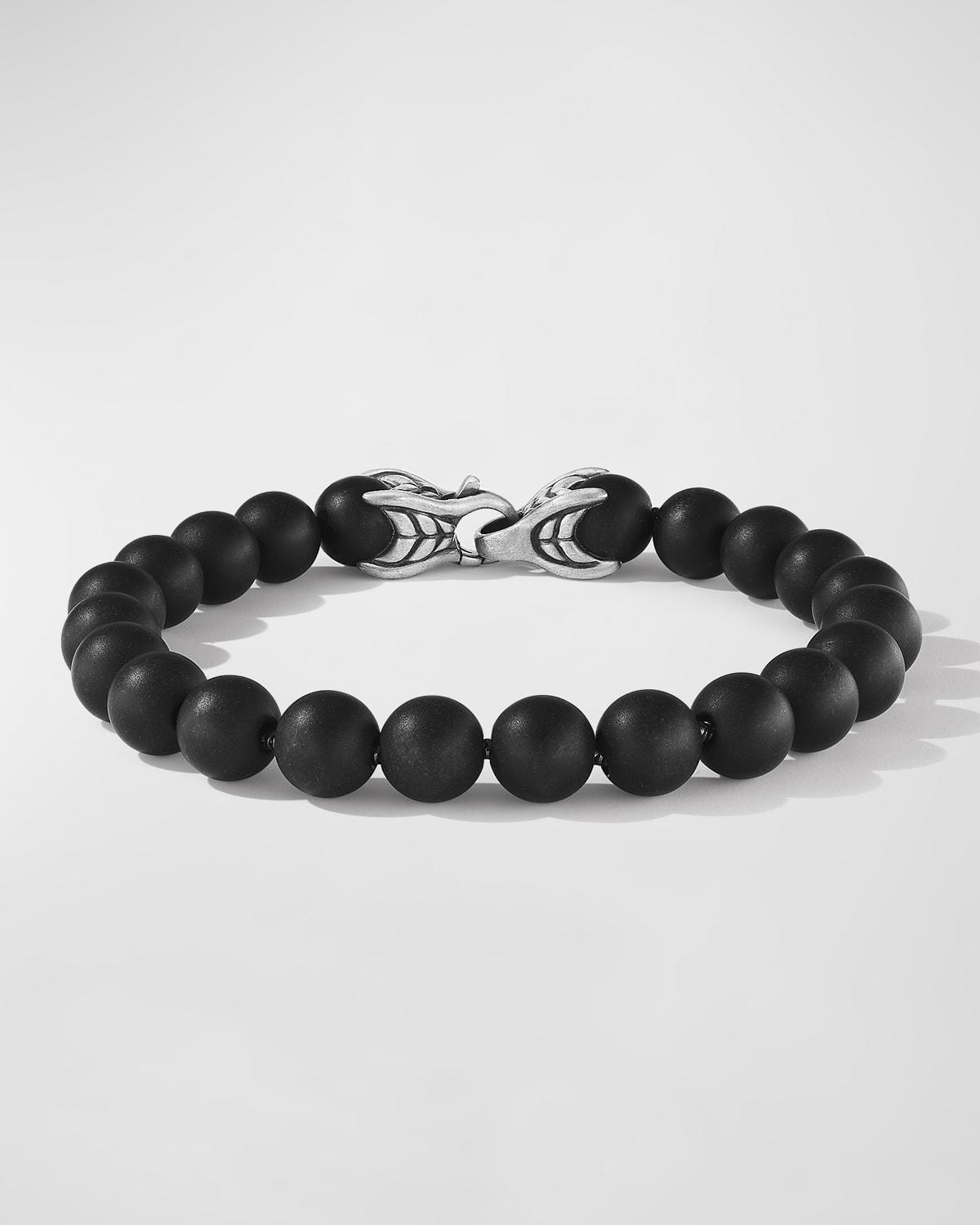 8mm Mens Spiritual Bead Bracelet Product Image