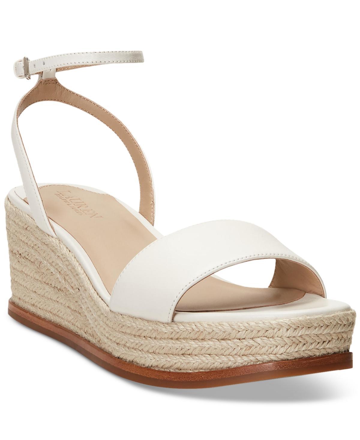 Lauren Ralph Lauren Leona Suede Espadrille Women's Sandals Product Image