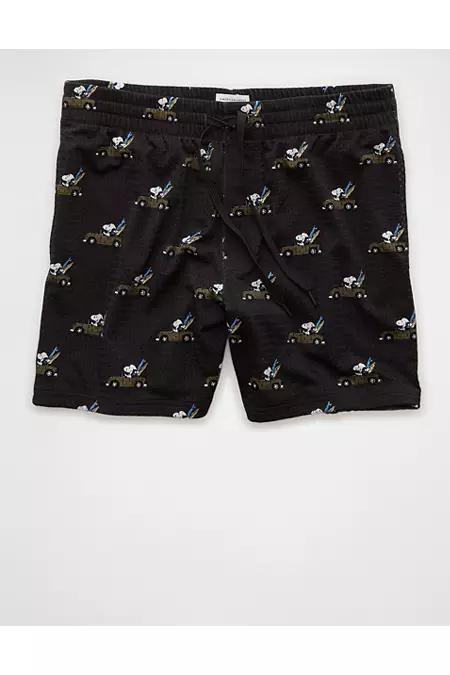 AE Sofa Surfin' 6" Snoopy Graphic Mesh Lounge Short Men's Product Image