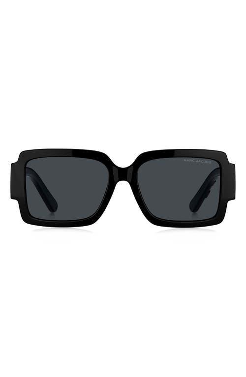 Mens Bold 3 Dots 51MM Cat-Eye Sunglasses Product Image