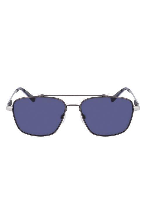 Mens 55MM Round Sunglasses Product Image