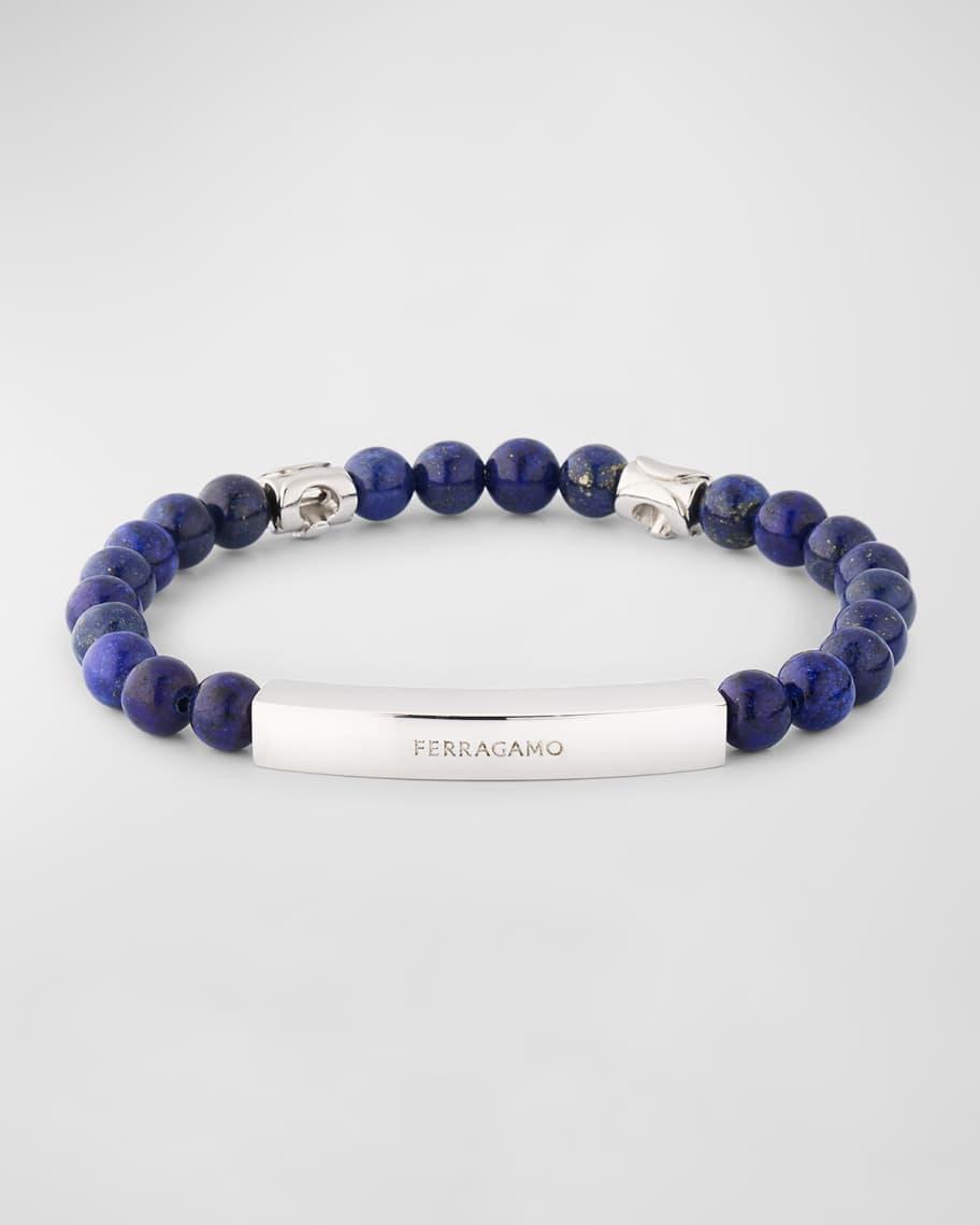 Ferragamo Mens Beaded Bracelet Product Image